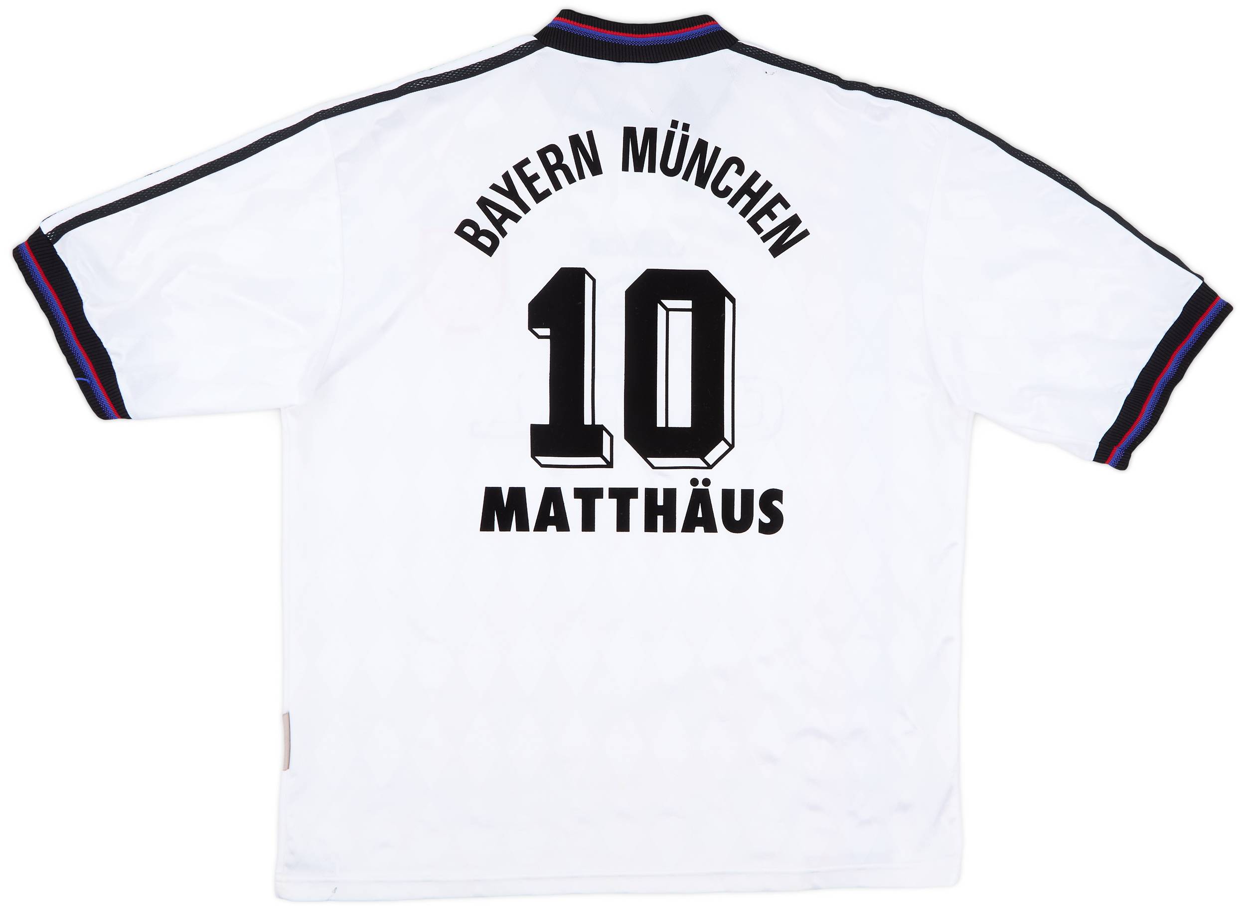 1996-98 Bayern Munich Away Shirt Matthaus #10 - 9/10 - (XL)