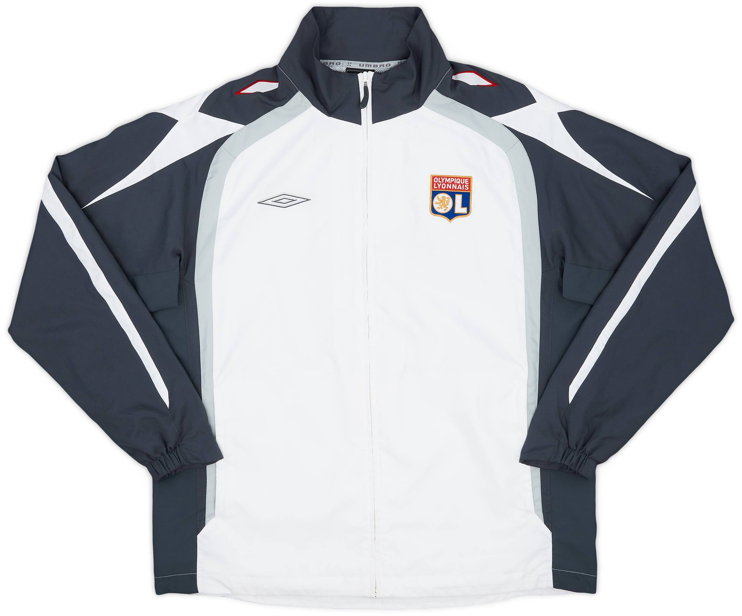 2007-08 Lyon Umbro Track Jacket - 8/10 - (XL)