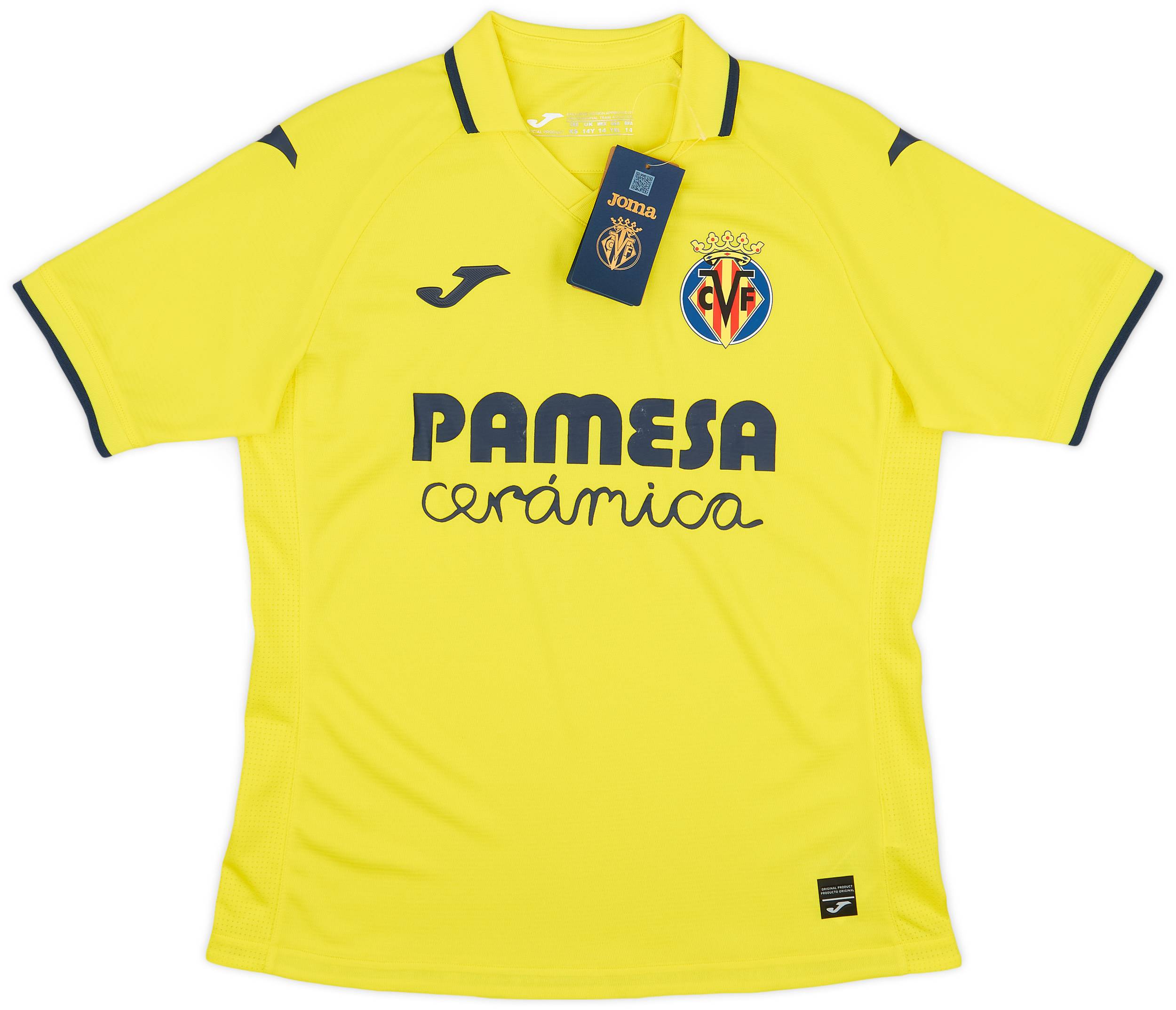 2022-23 Villarreal Home Shirt (13-14 Years)