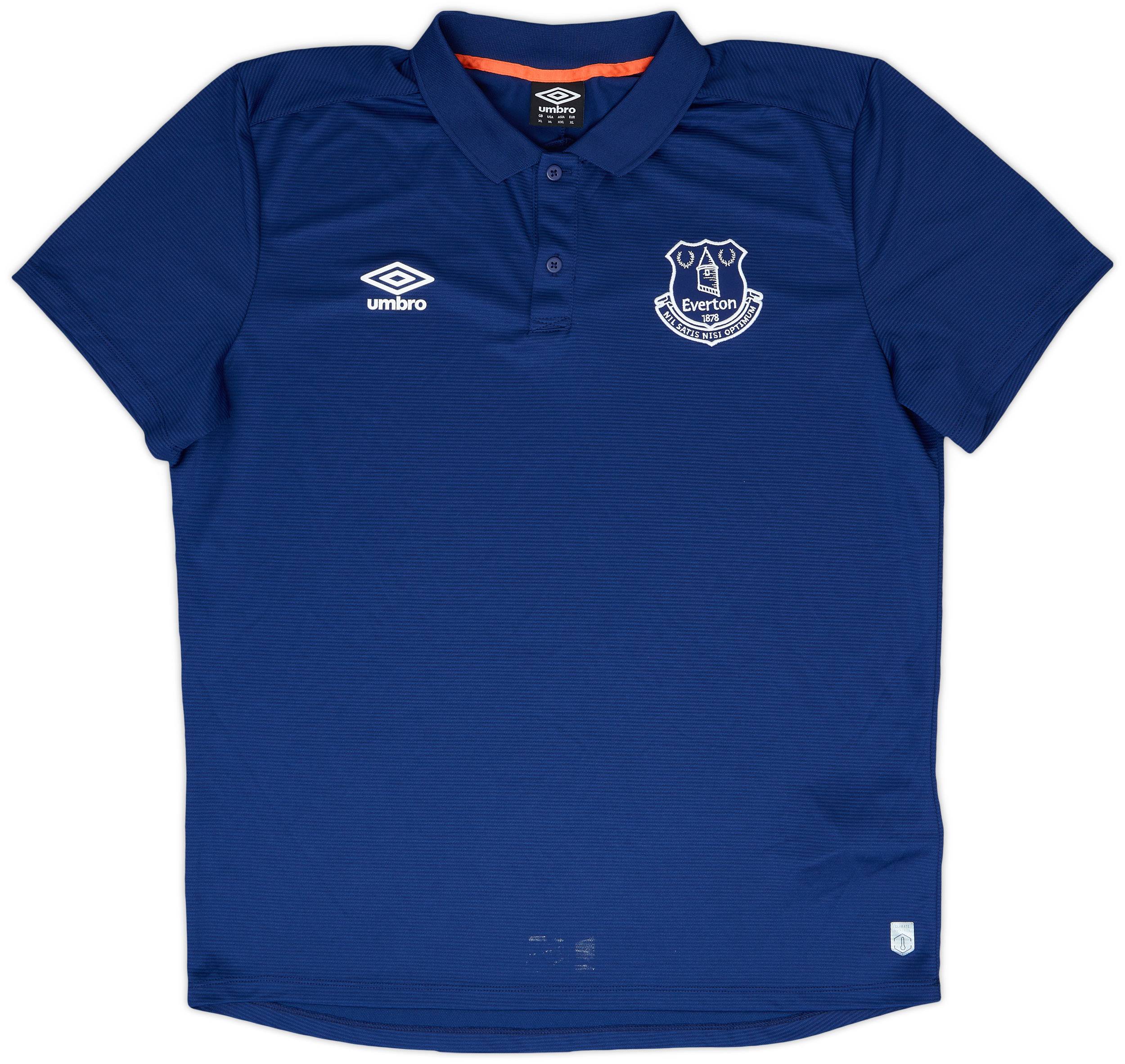 2016-17 Everton Umbro Polo Shirt - 7/10 - (XL)