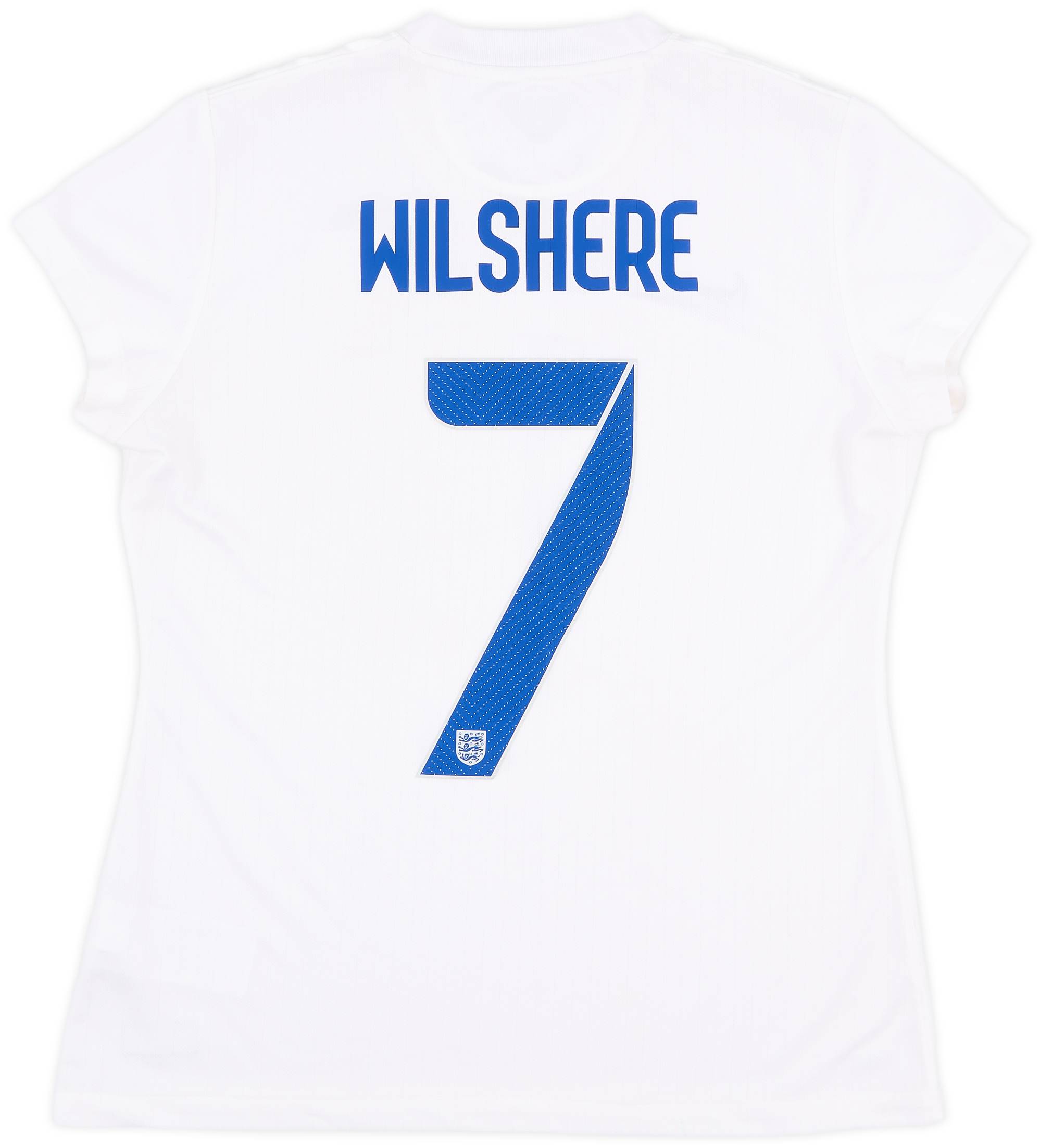 2014-15 England Home Shirt Wilshere #7- 6/10 - (Women's L)