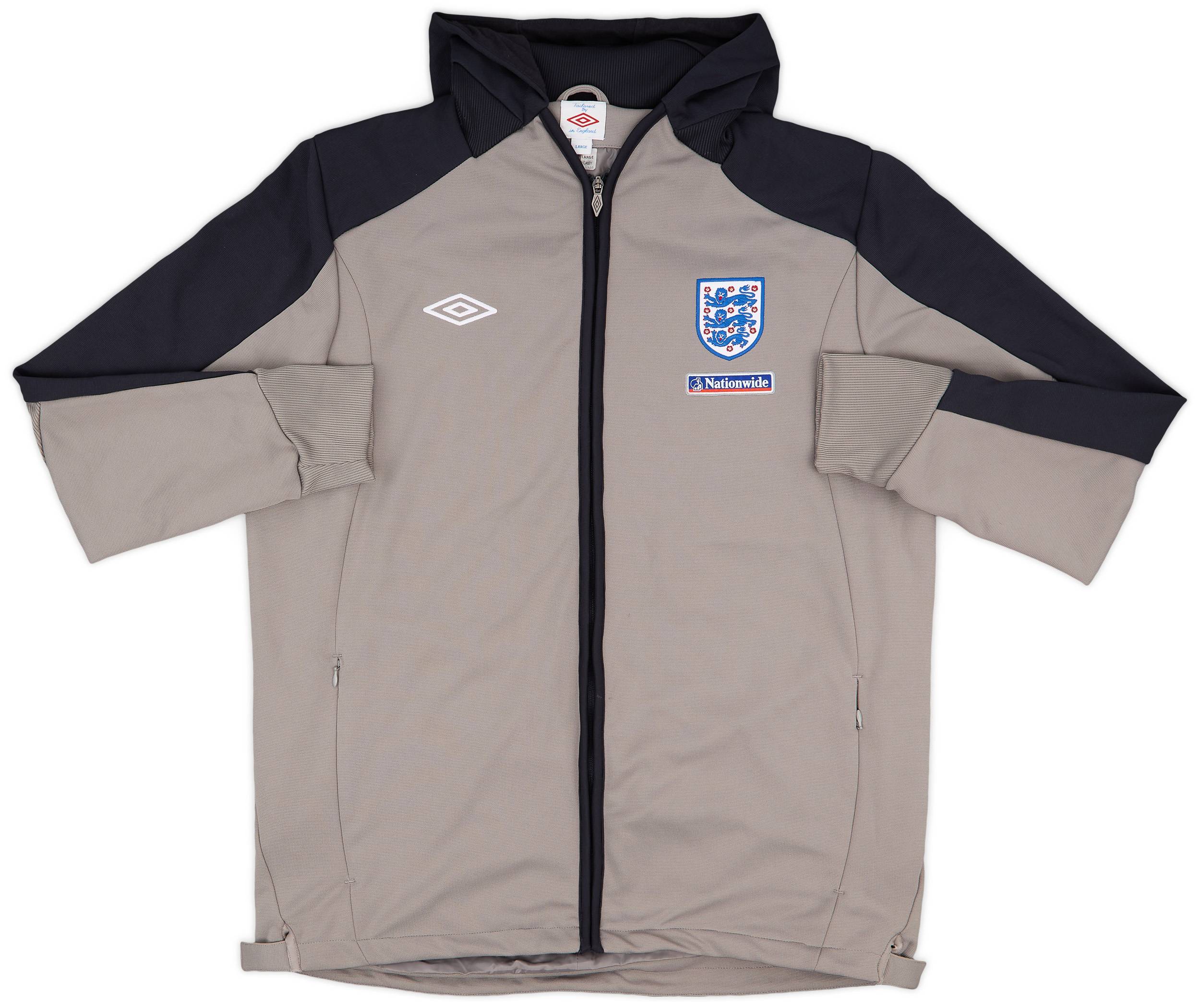 2012-13 England Umbro Hooded Track Jacket - 7/10 - (L)