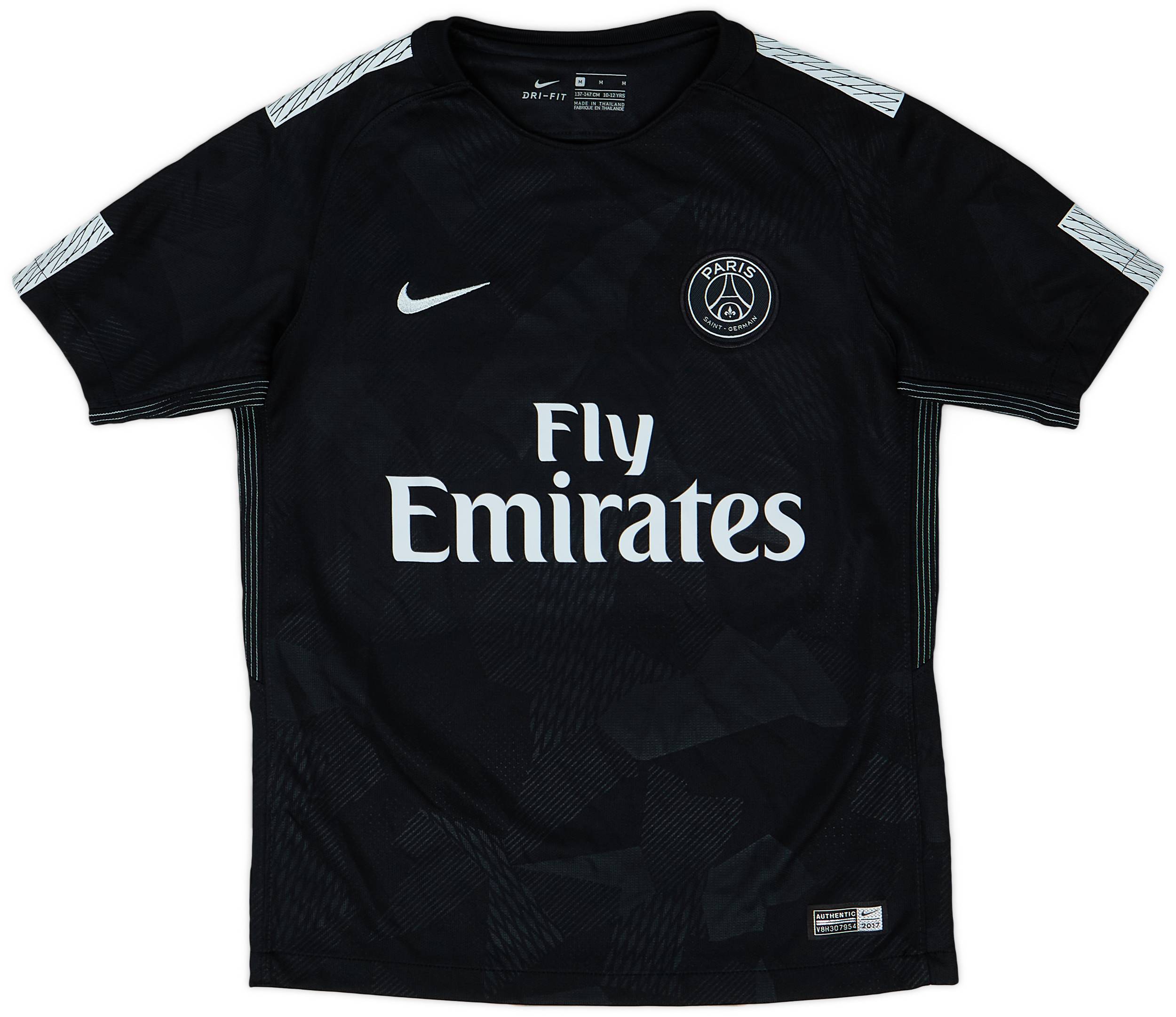 2017-18 Paris Saint-Germain Third Shirt - 9/10 - (M.Boys)