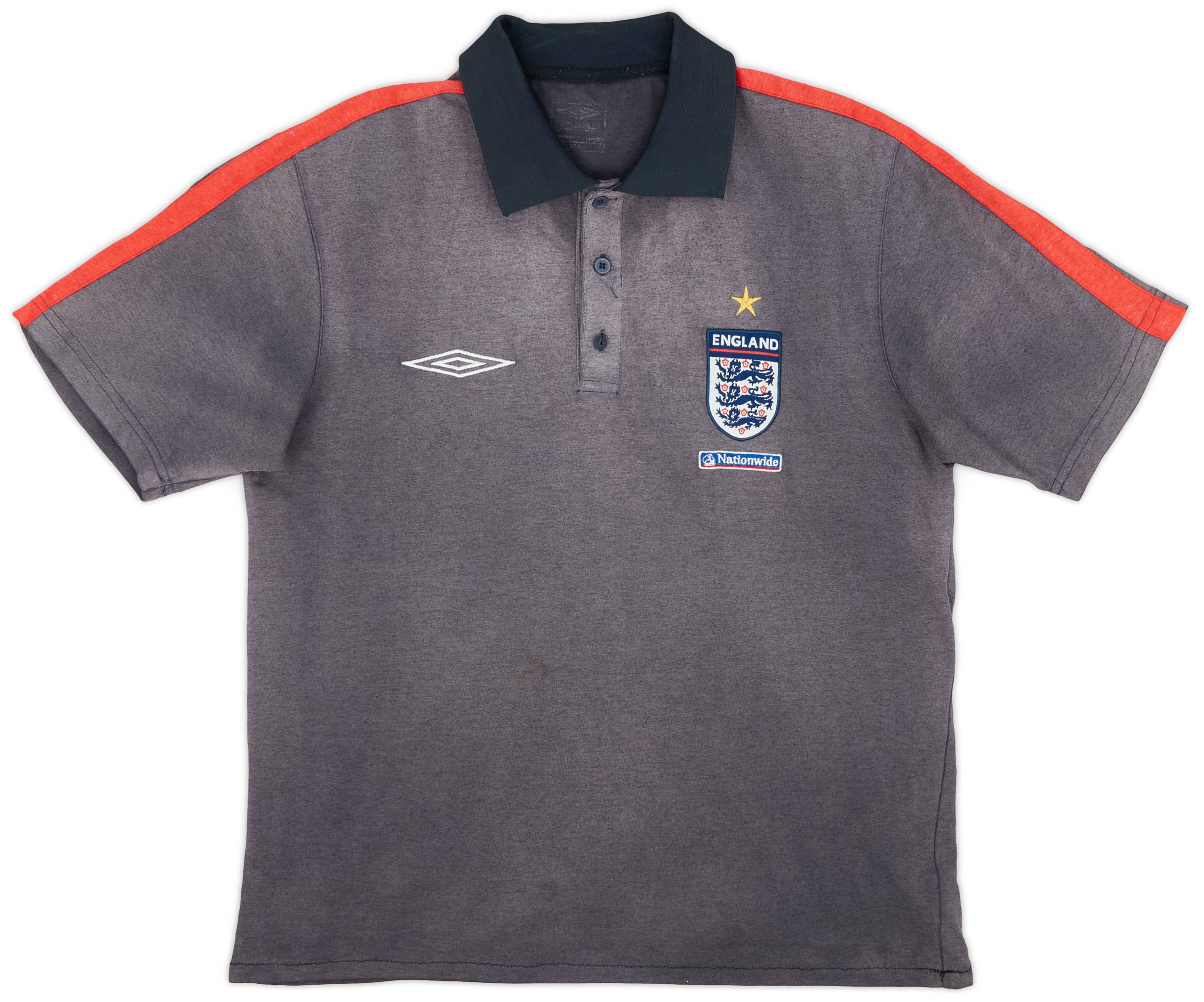 2000s England Umbro Polo Shirt - 4/10 - (L)
