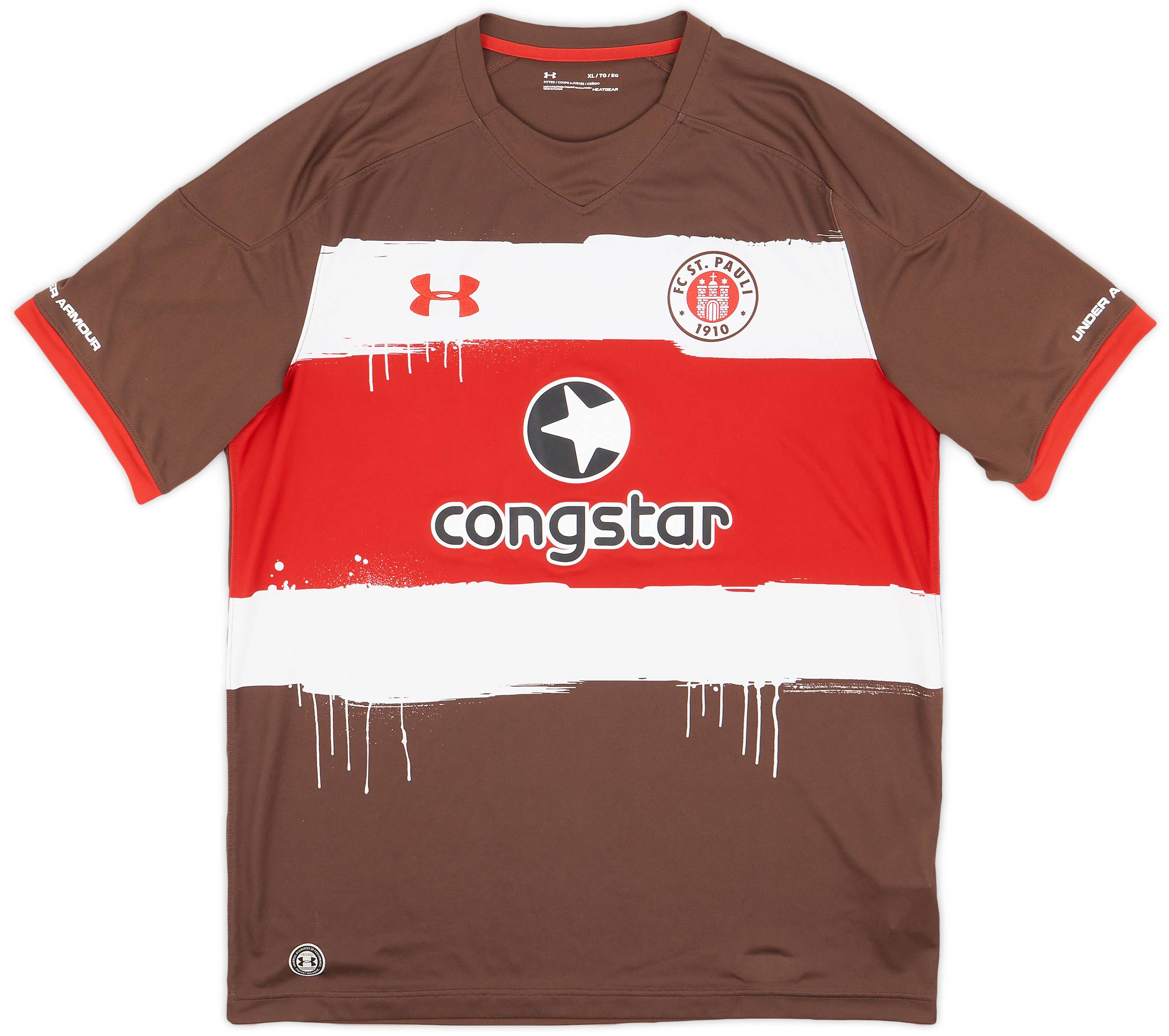 2017-18 St Pauli Home Shirt - 8/10 - (XL)