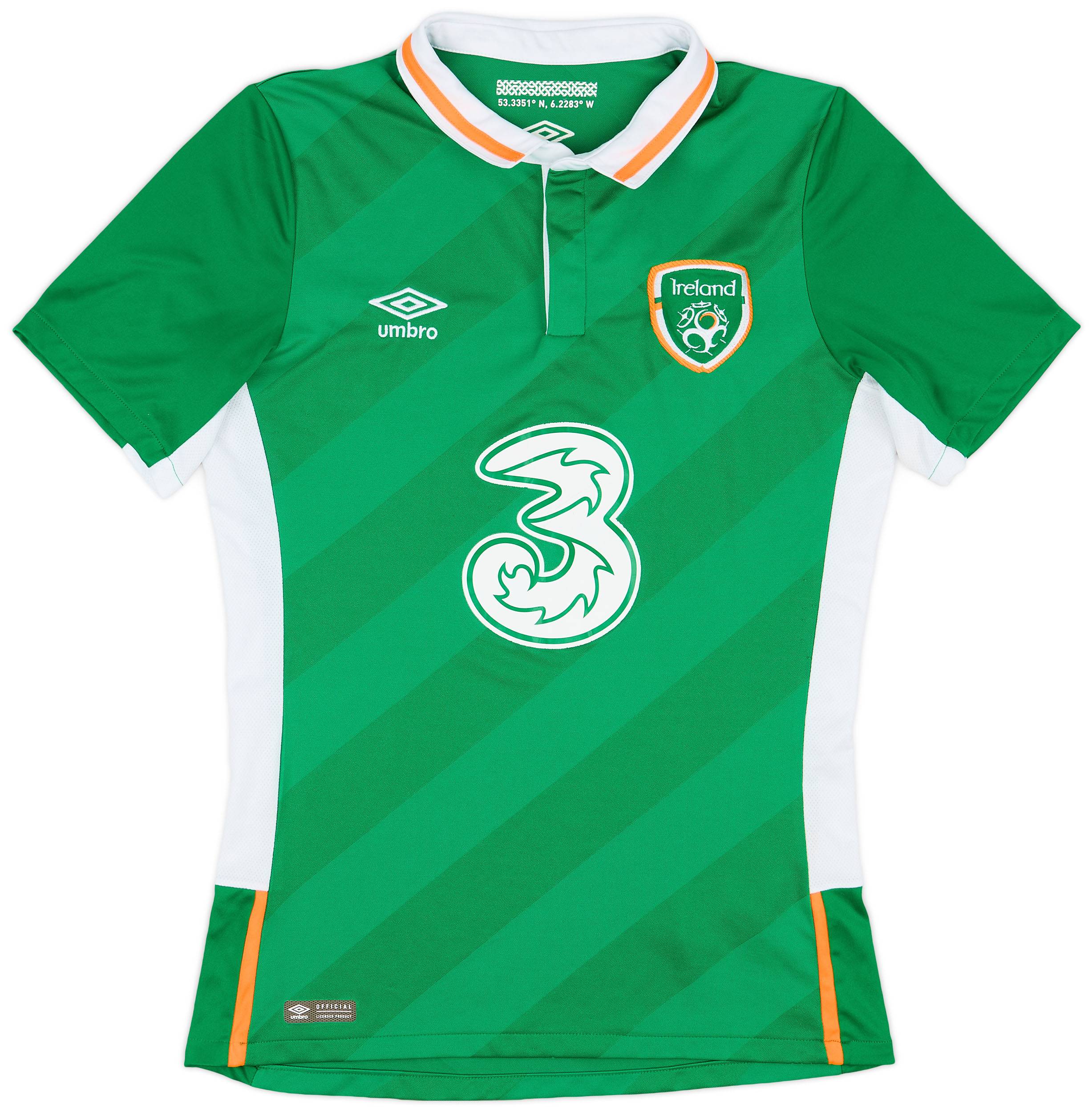 2016-17 Ireland Home Shirt - 8/10 - (S)