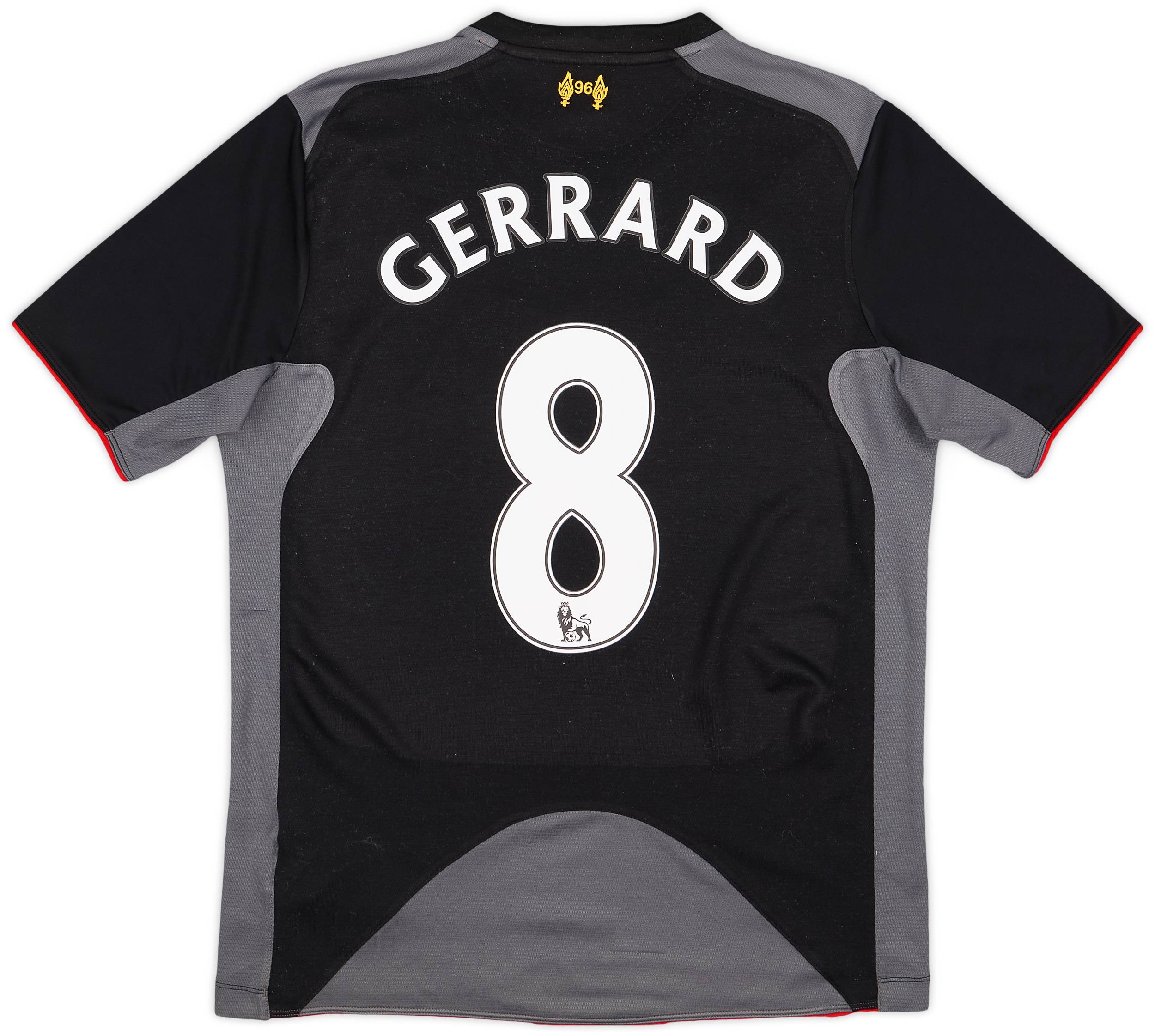 2012-13 Liverpool Away Shirt Gerrard #8 - 7/10 - (S)