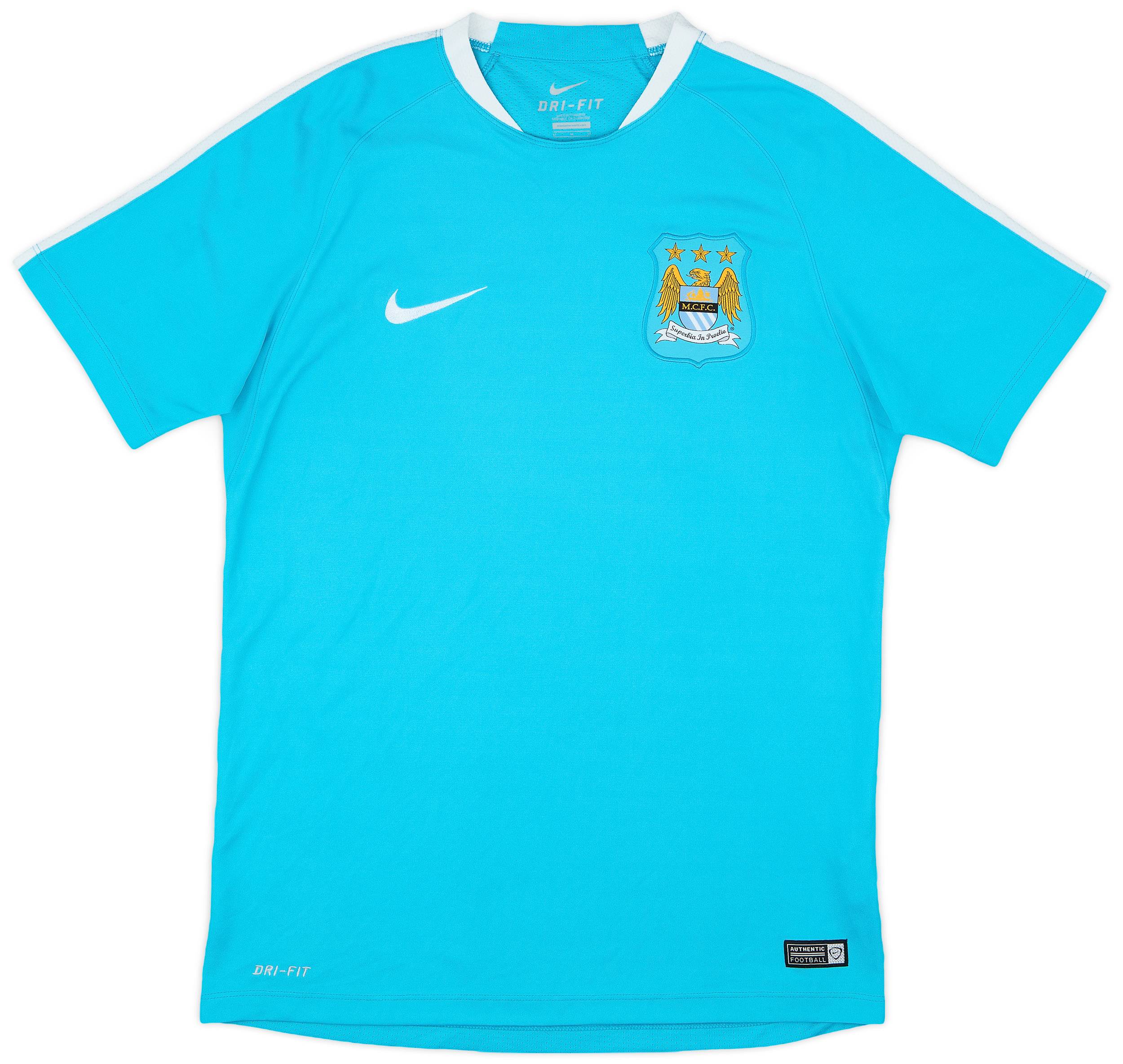 2015-16 Manchester City Nike Training Shirt - 9/10 - (M)