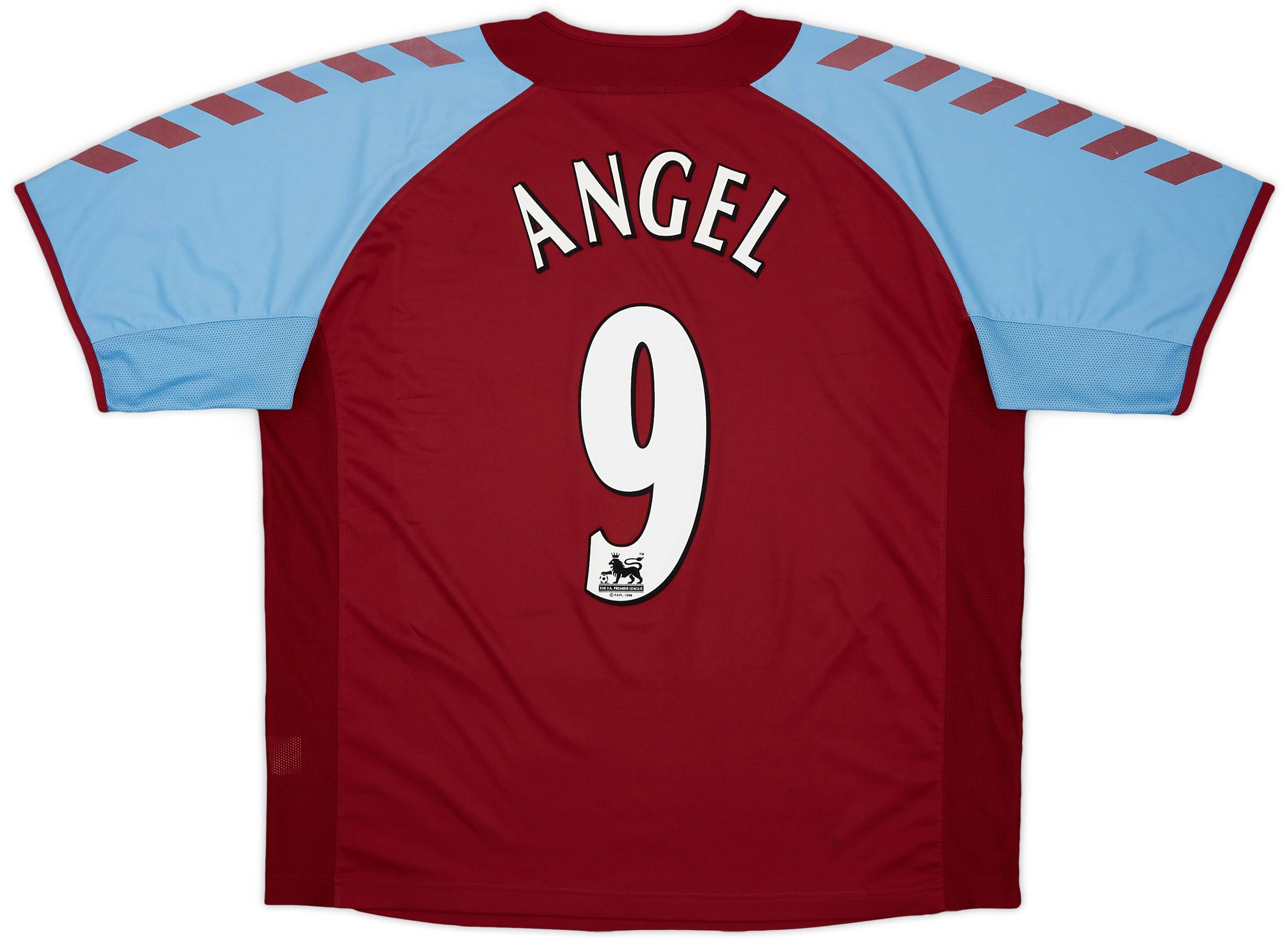 2004-05 Aston Villa Home Shirt Angel #9 - 7/10 - (XXL)