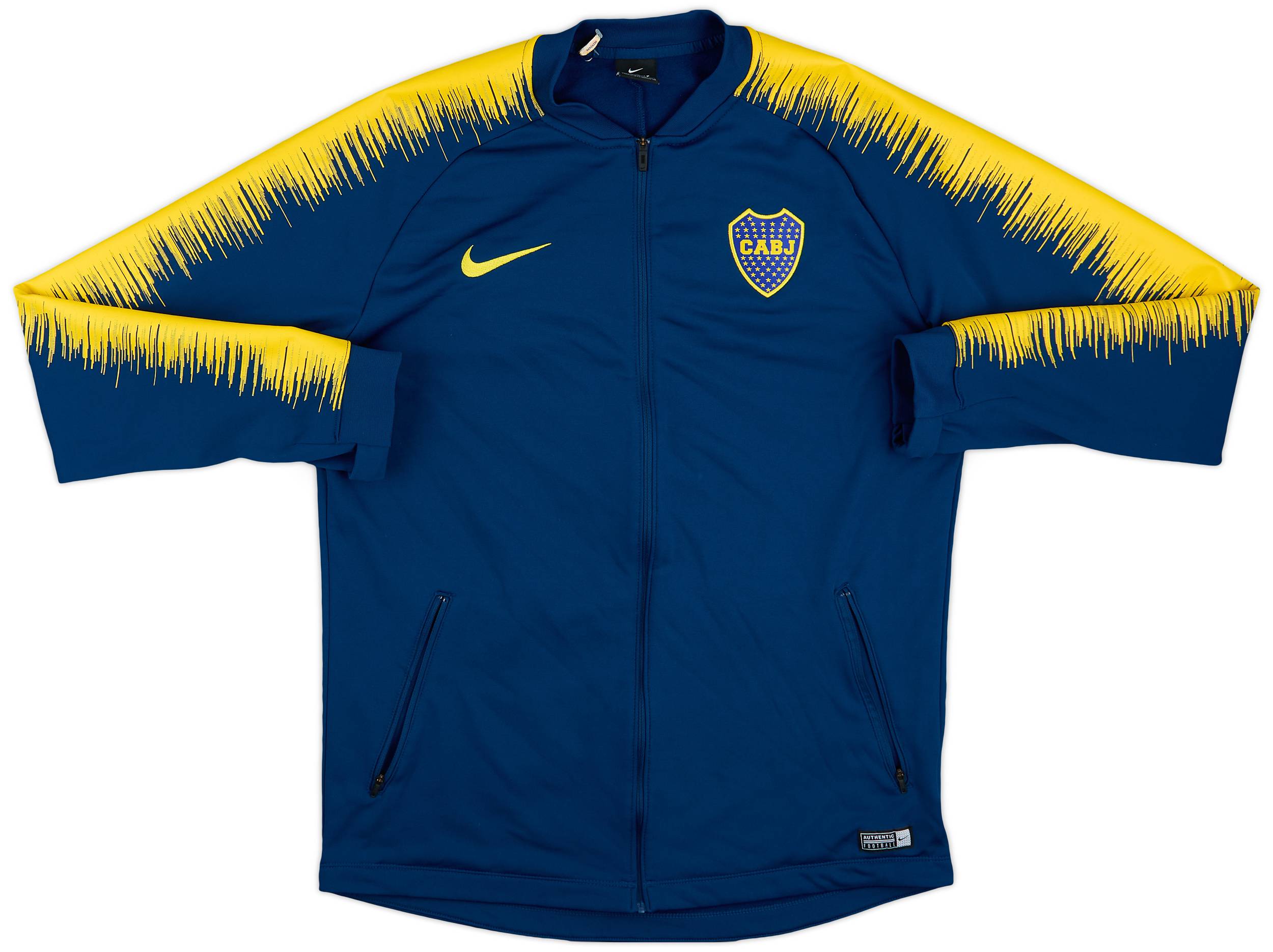 2018-19 Boca Juniors Nike Track Jacket - 9/10 - (L)