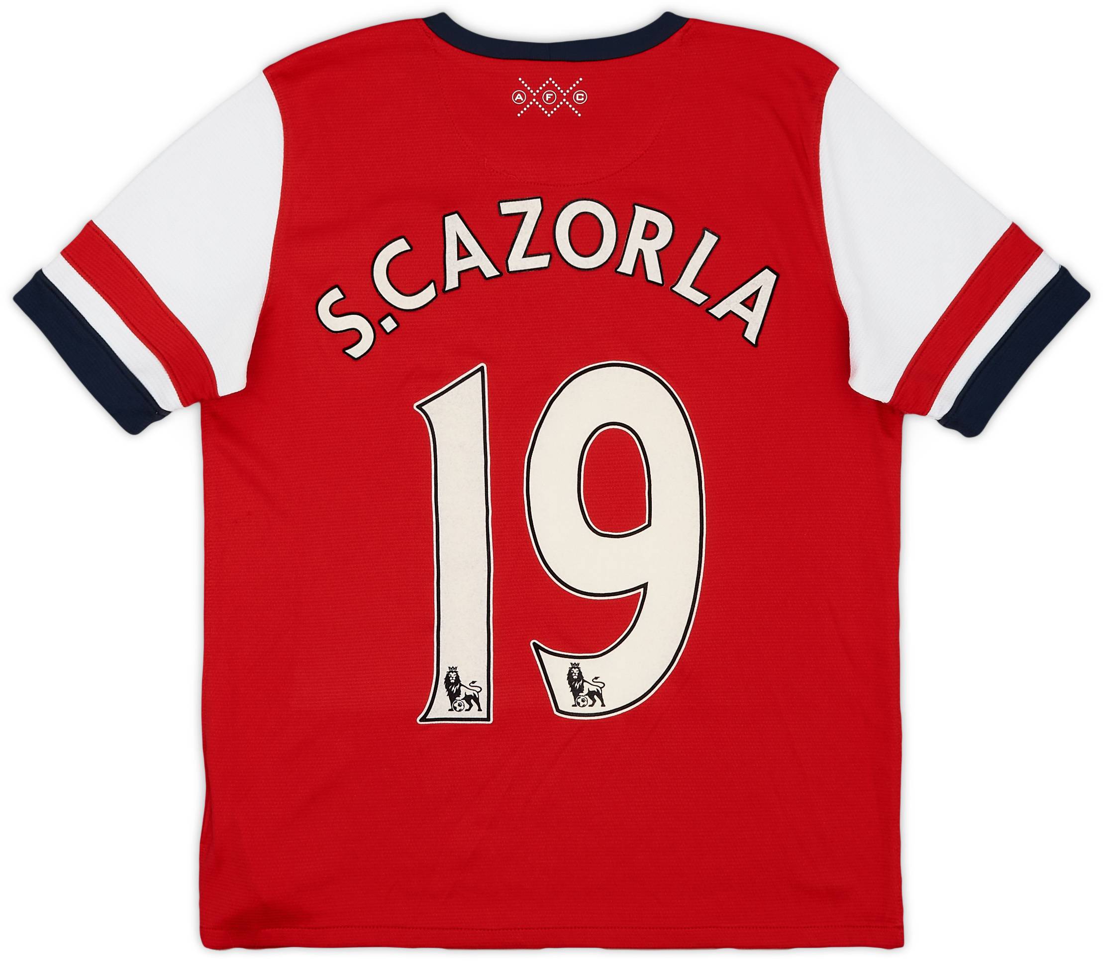 Arsenal シャツ Sサイズ 2012-14 Arsenal Home Shirt S.Cazorla #19 - 8/10 - (XL.Boys)