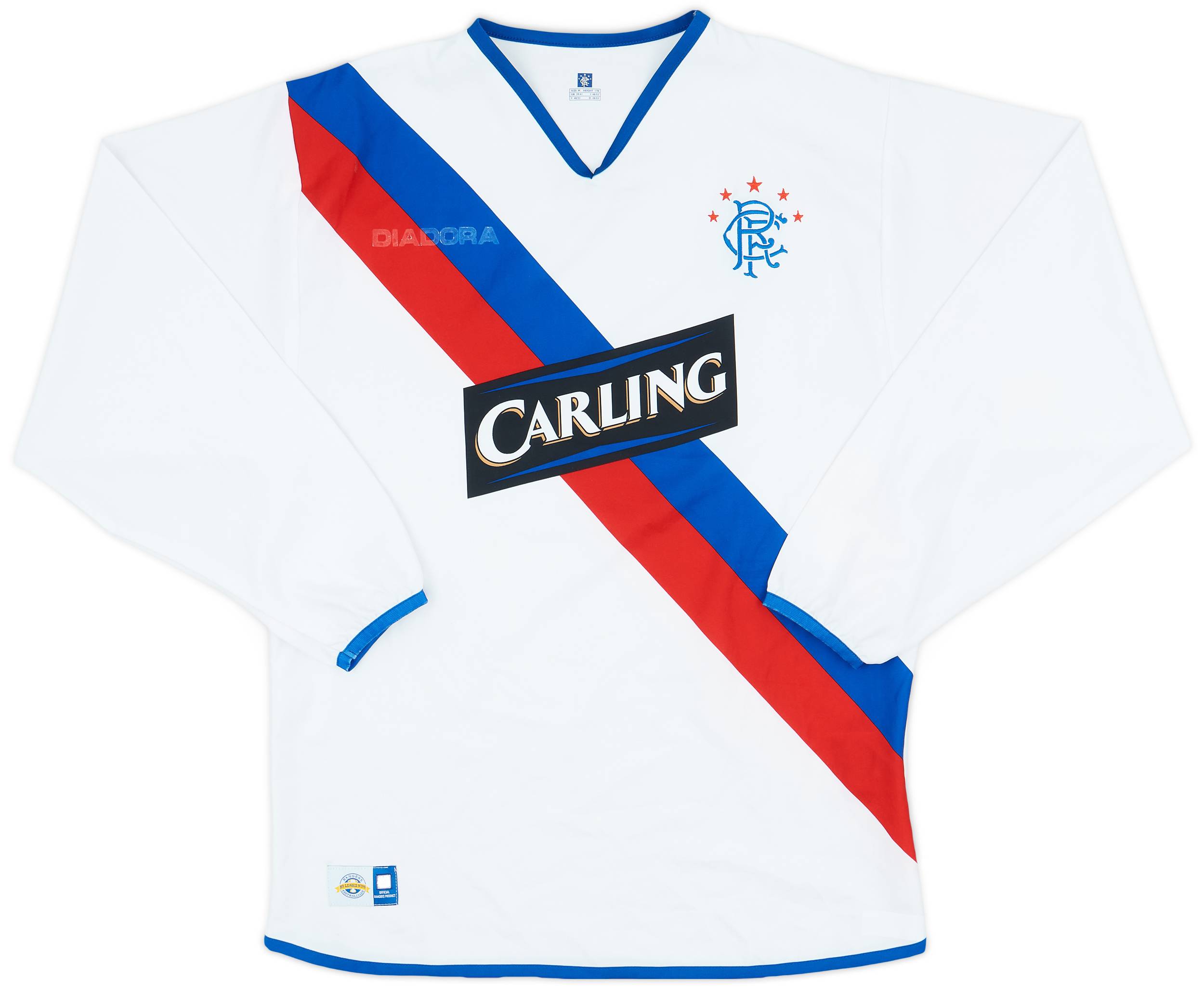 2004-05 Rangers Away L/S Shirt - 5/10 - (M)