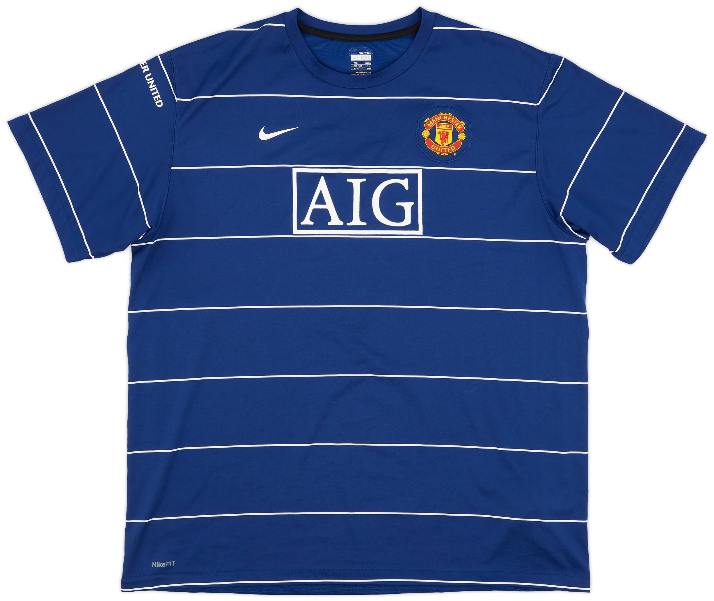 Nike Manchester United ドリルトップ　00s 2005-06 Manchester United Nike 1/2 Zip Training Top - 6/10 - (S)