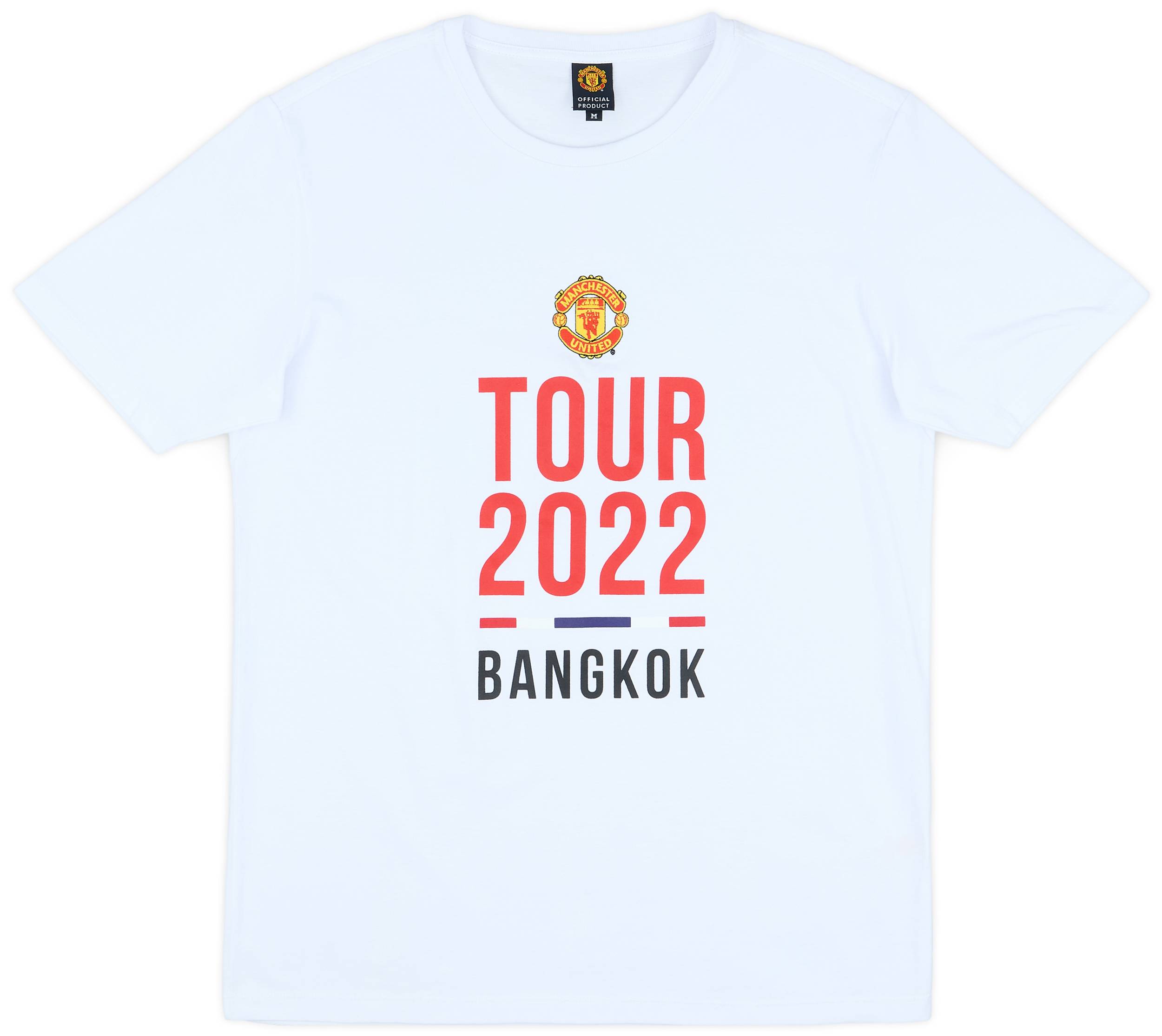 2022-23 Manchester United Pre-Season Tour Tee - As New - (M)