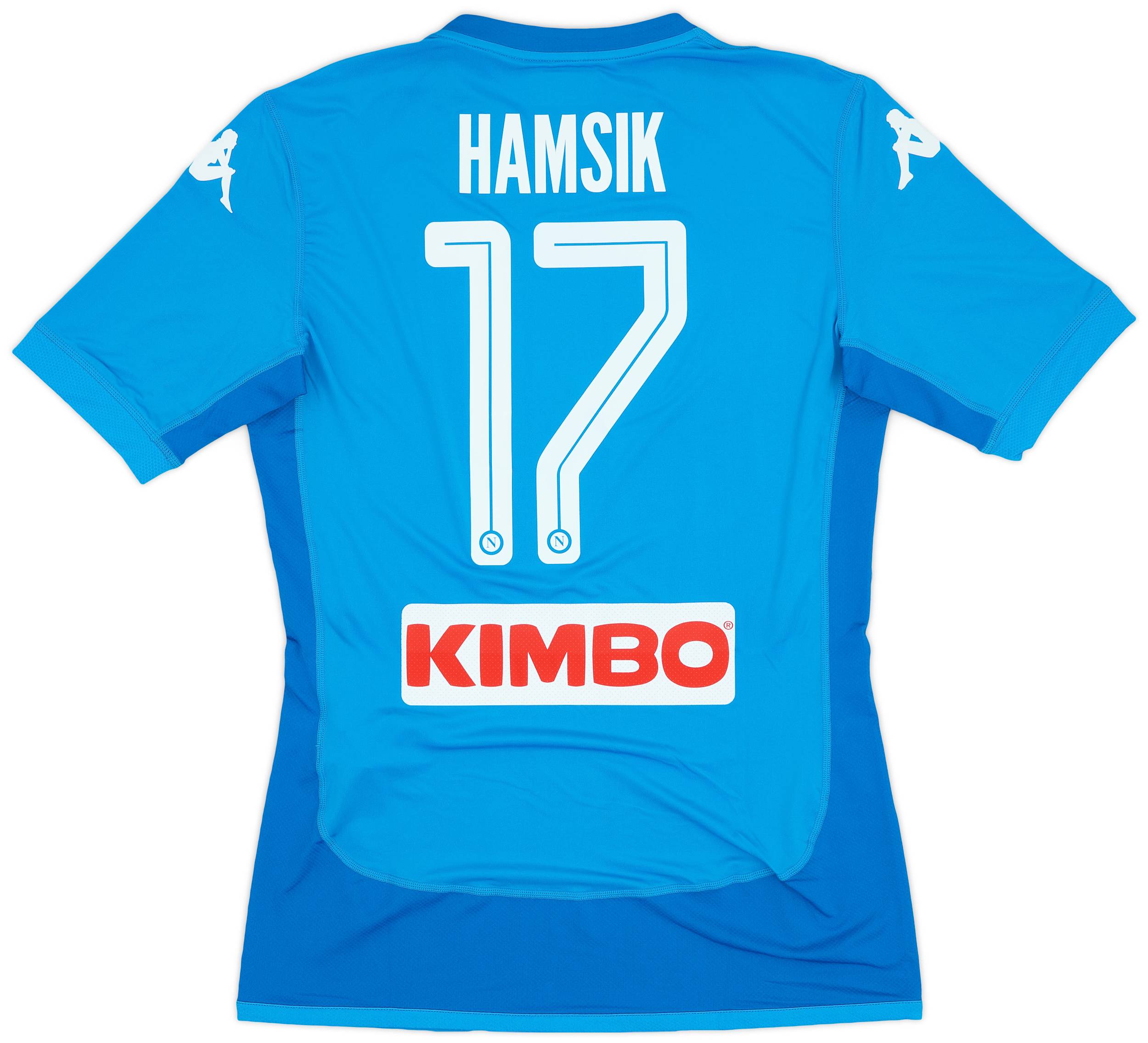 2017-18 Napoli Home Authentic Shirt Hamsik #17 (XL)