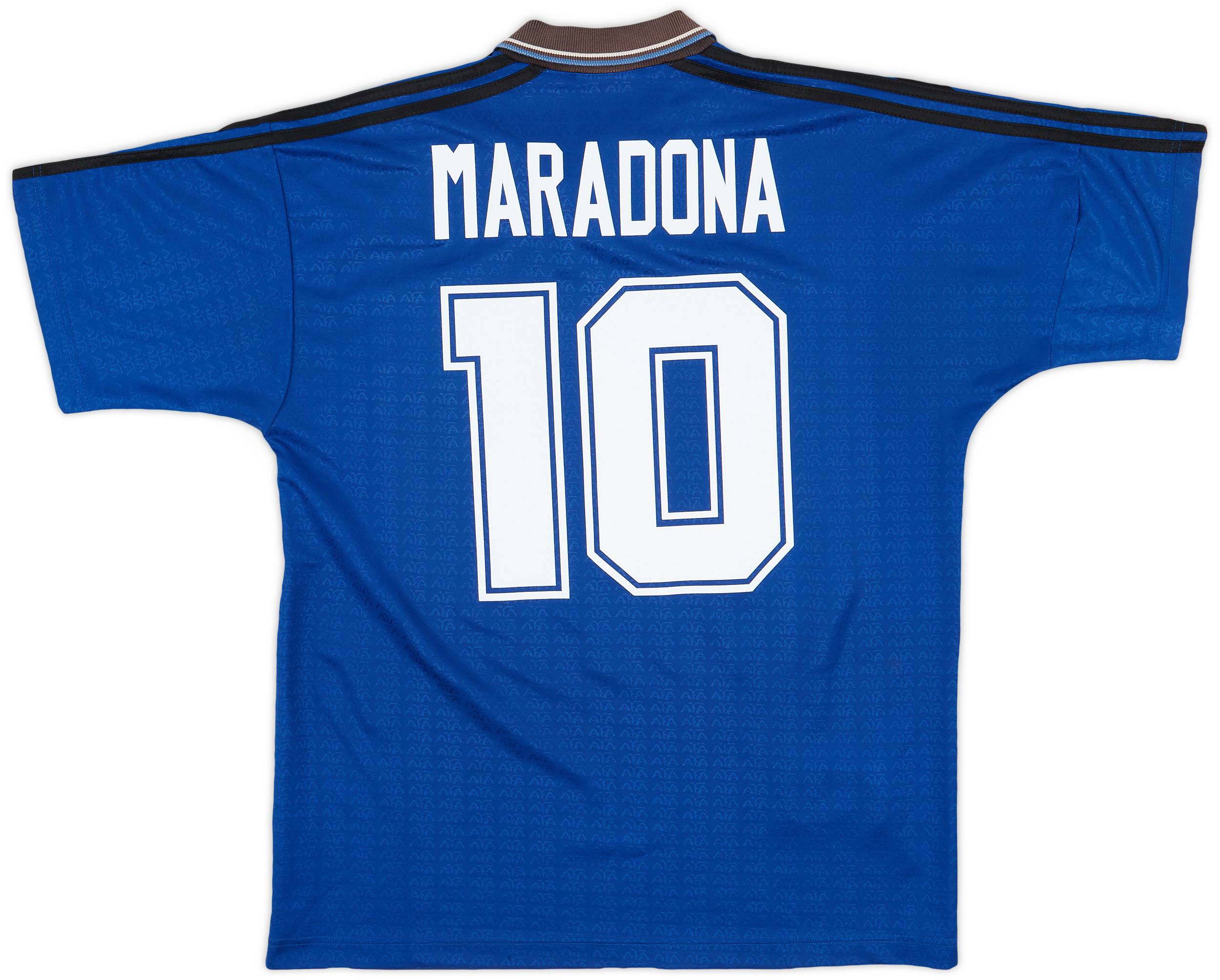94' Argentina game shirt アルゼンチン マラドーナ 1994-97 Argentina Away Shirt Maradona #10 - 6/10 - (L)