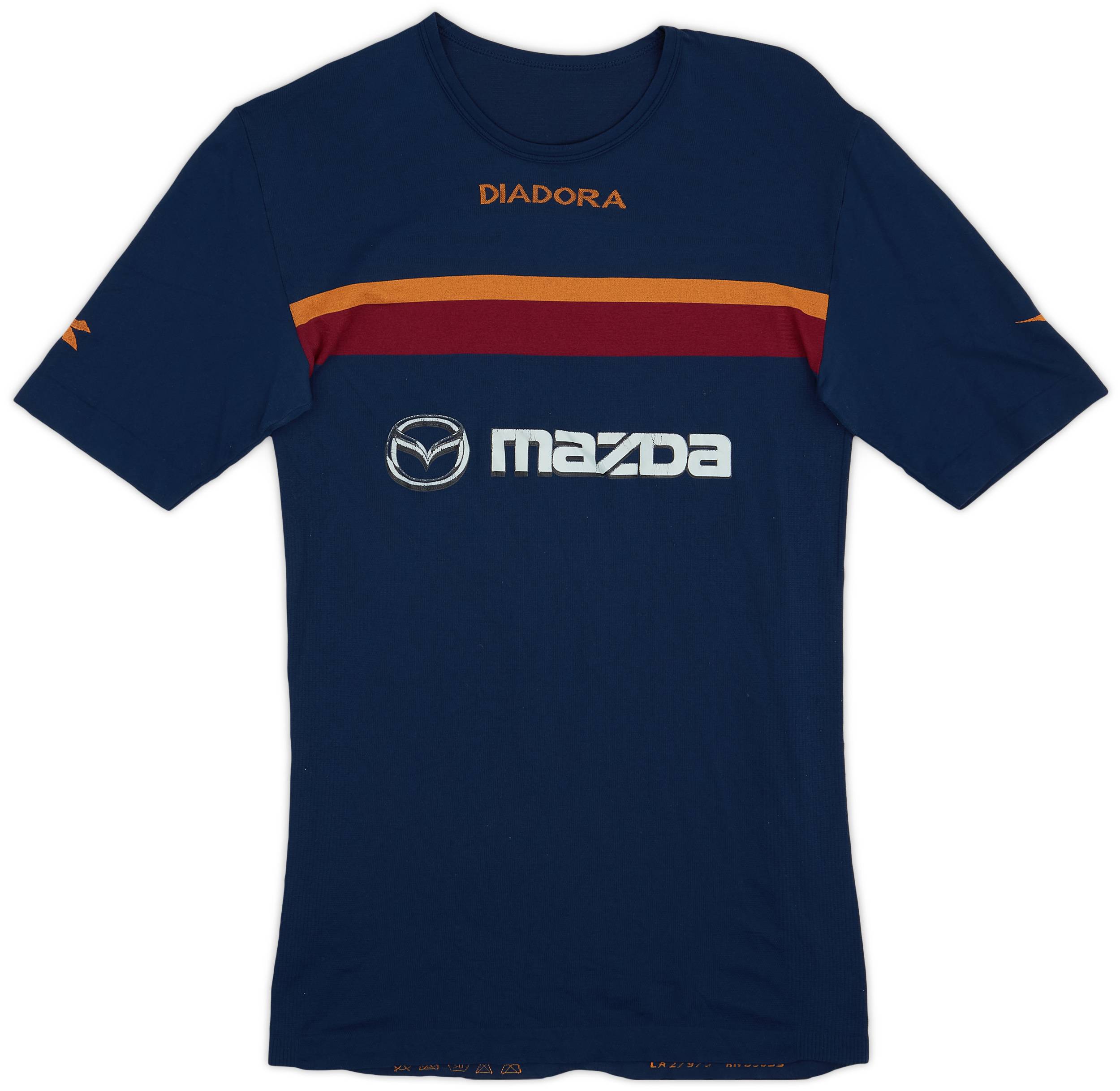 2003-04 Roma Diadora Training Shirt - 7/10 - (S)