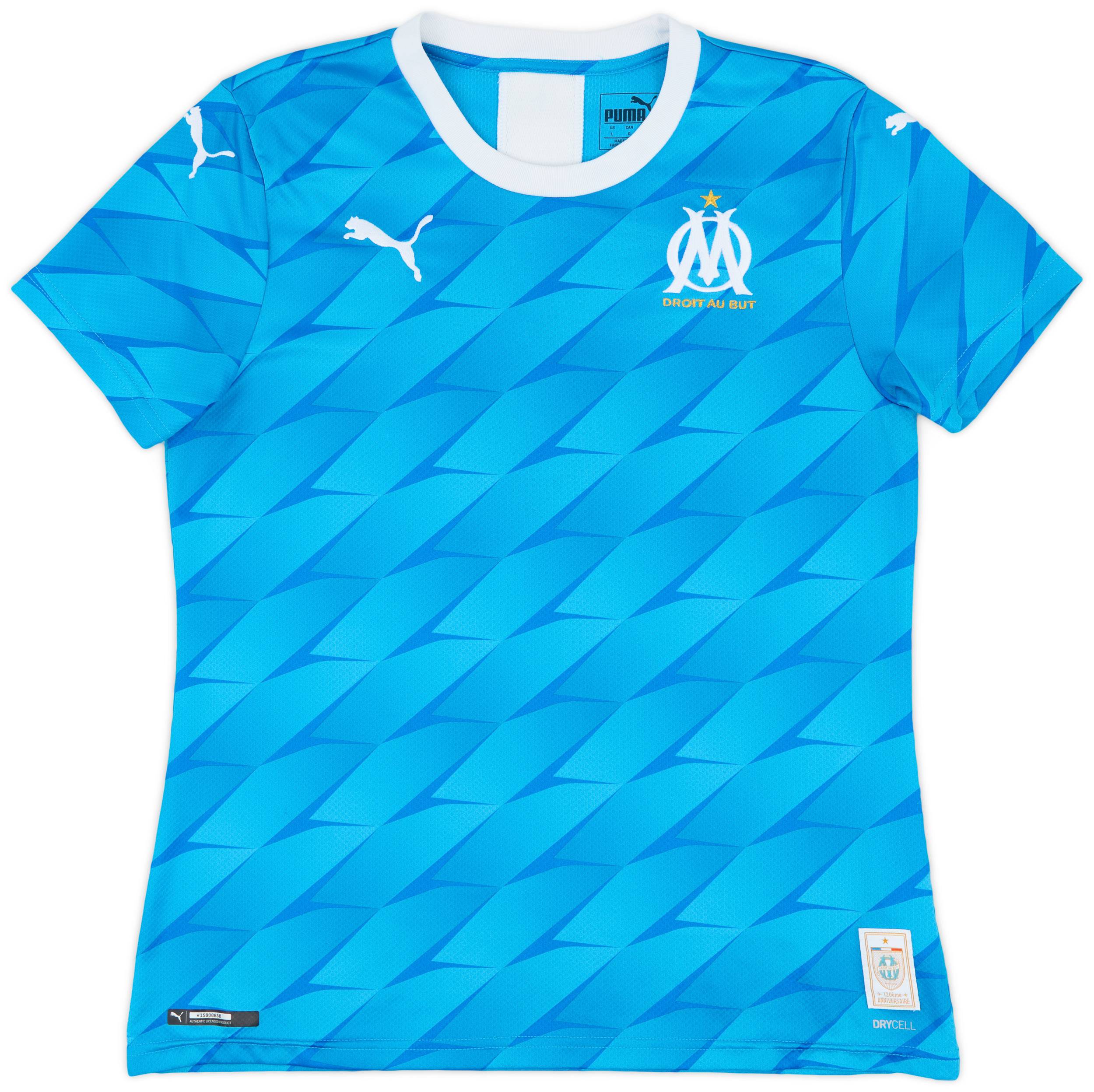 2019-20 Olympique Marseille Away Shirt - 8/10 - (Women's L)