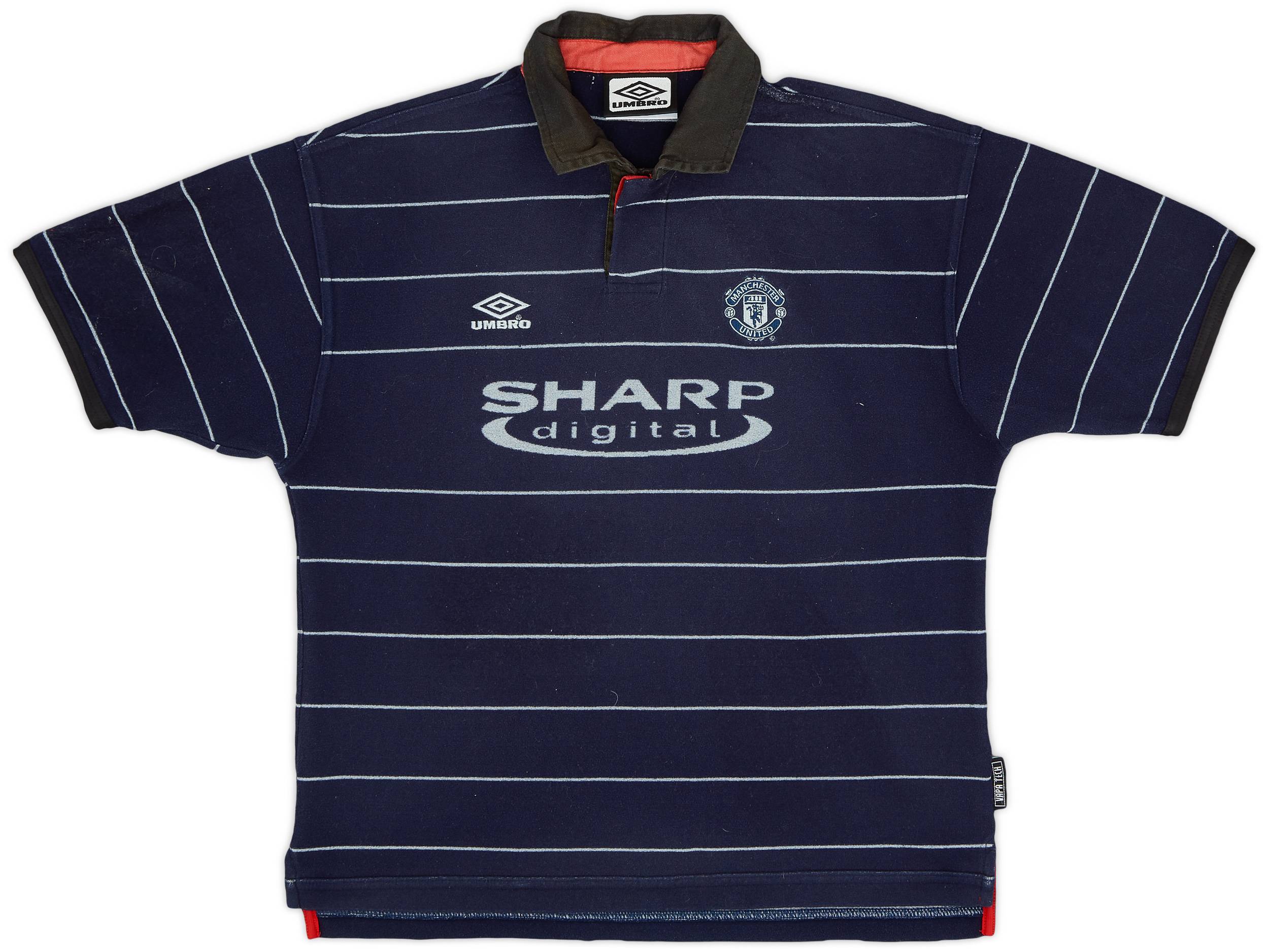 1999-00 Manchester United Away Shirt - 8/10 - (L.Boys)