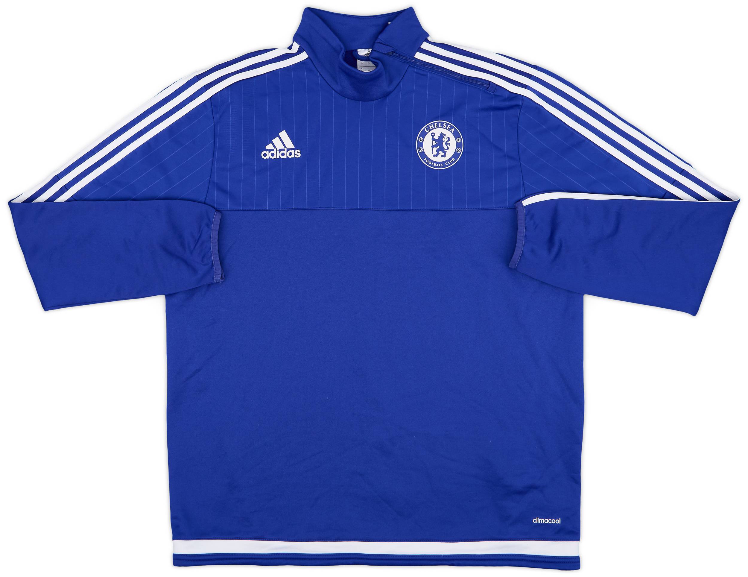 2015-16 Chelsea adidas 1/4 Zip Training Top - 8/10 - (XL)