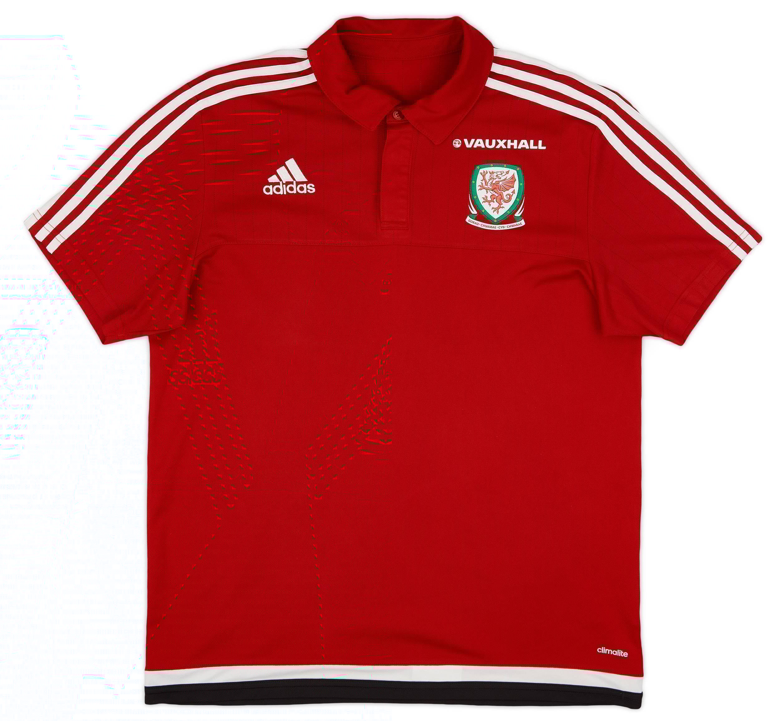 2016-17 Wales adidas Polo Shirt - 8/10 - (L)