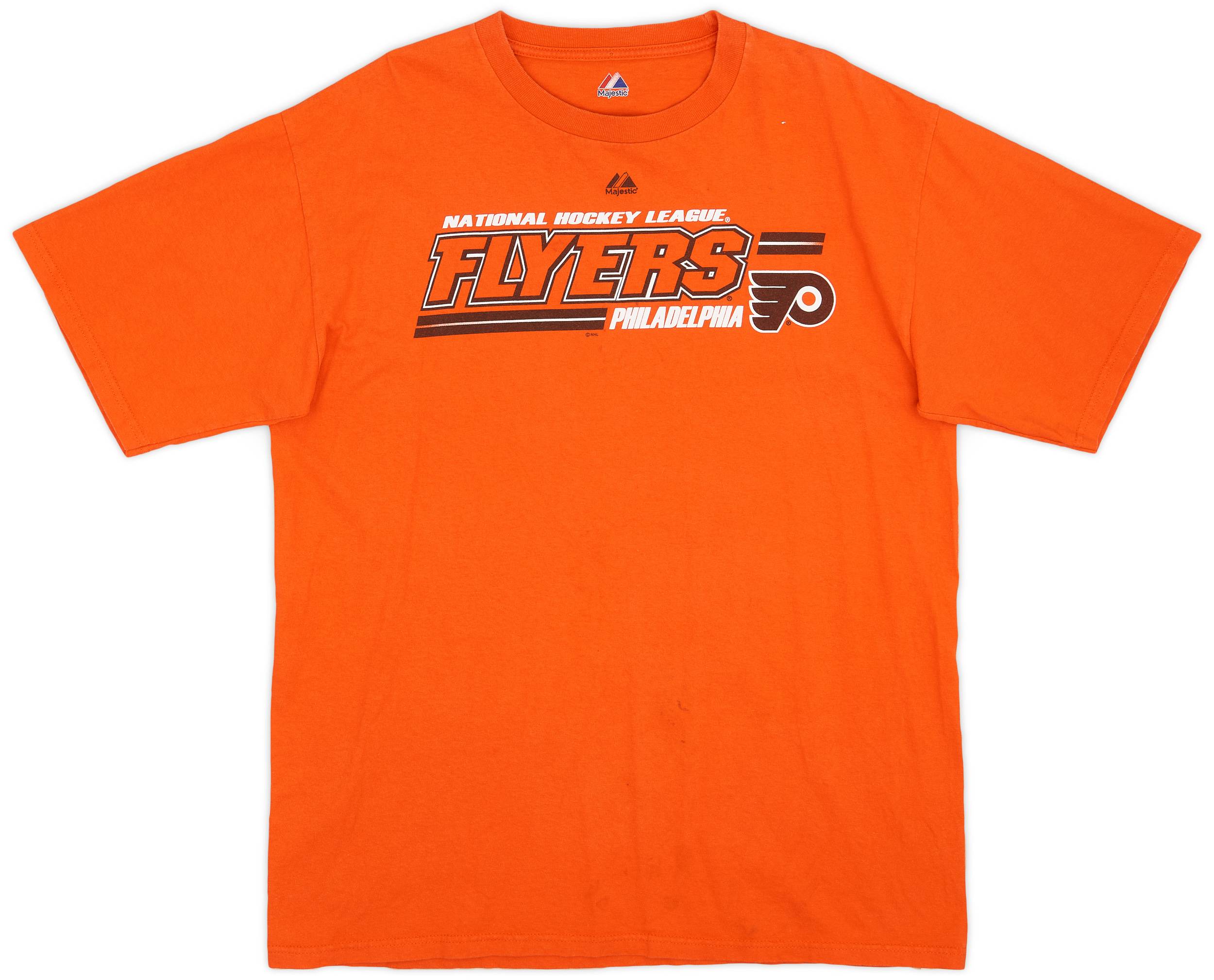 2011-12 Philadelphia Flyers Majestic Tee - 5/10 - (L)