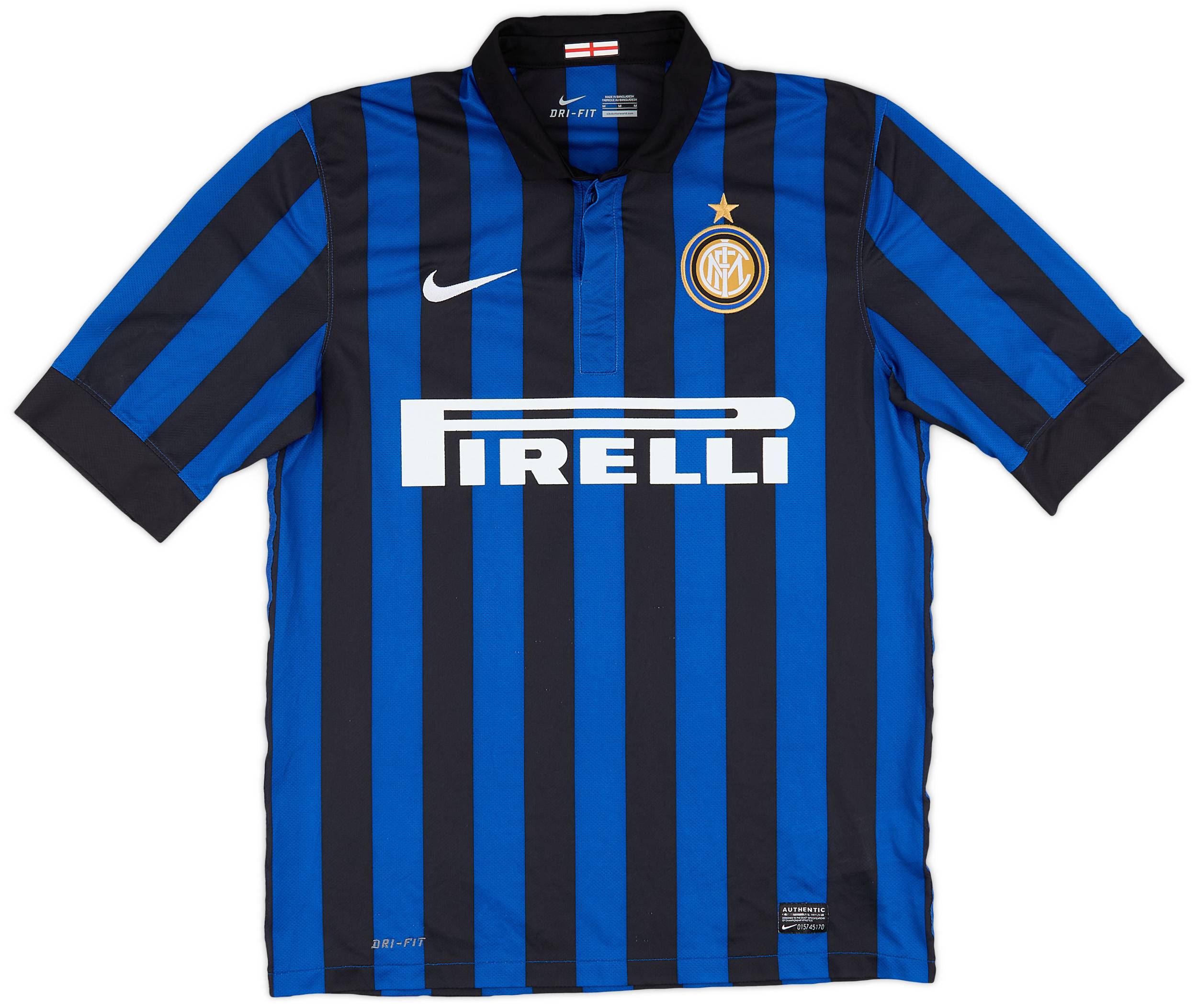 2011-12 Inter Milan Home Shirt - 8/10 - (M)