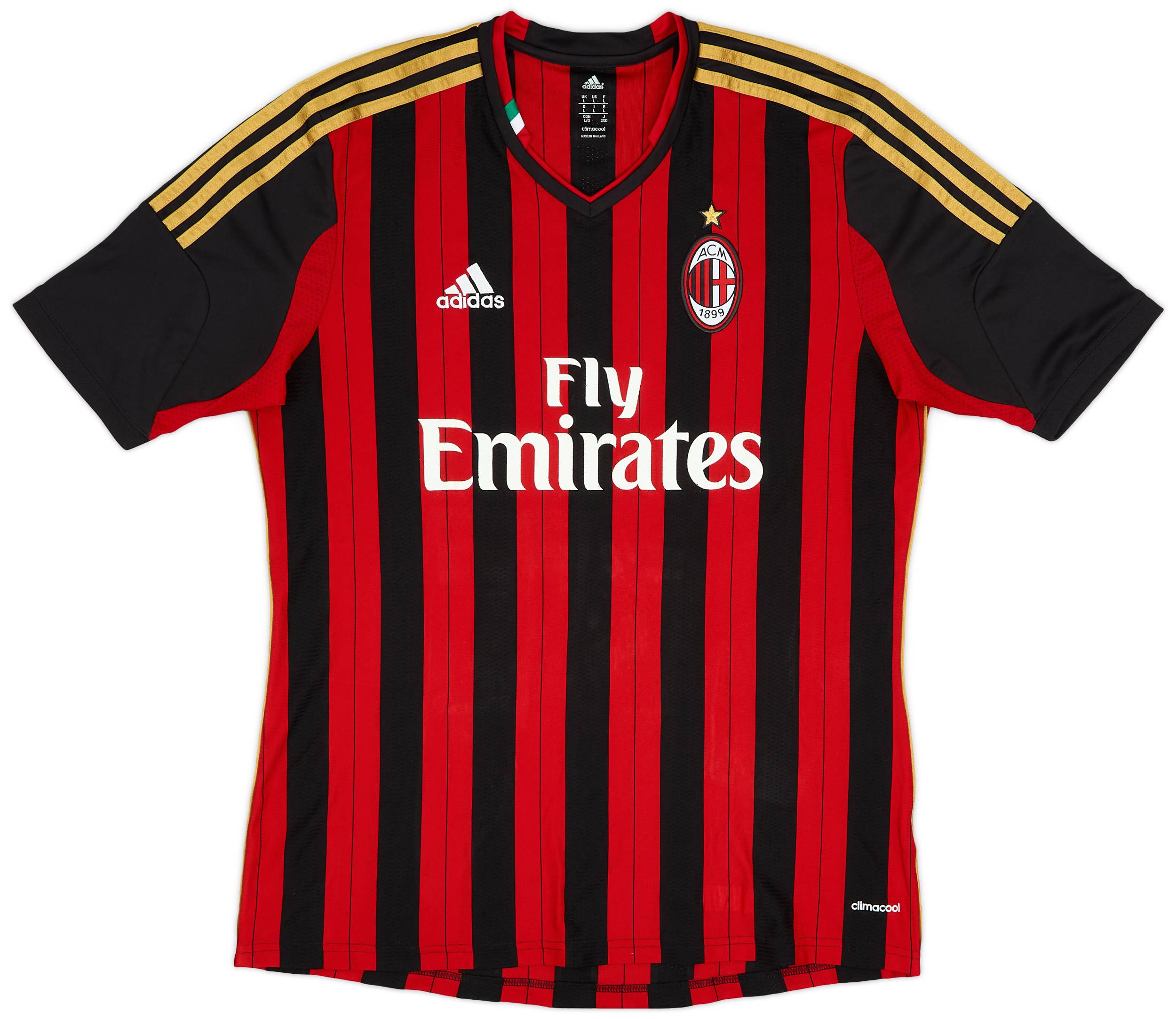 2013-14 AC Milan Home Shirt - 7/10 - (L)
