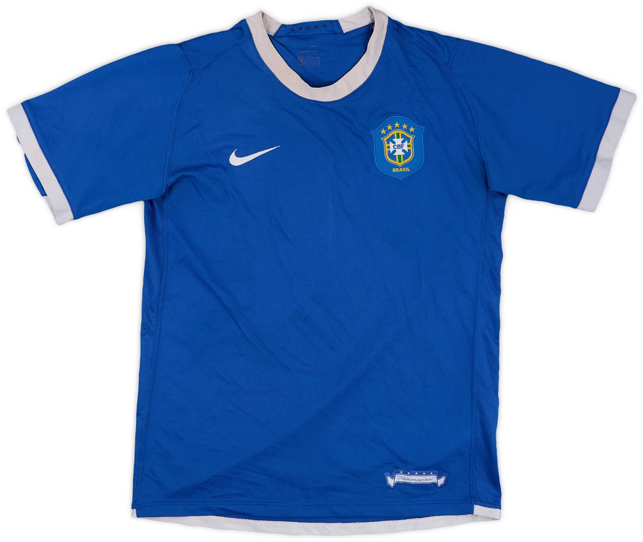 2006-07 Brazil Away Shirt - 5/10 - (XL.Boys)