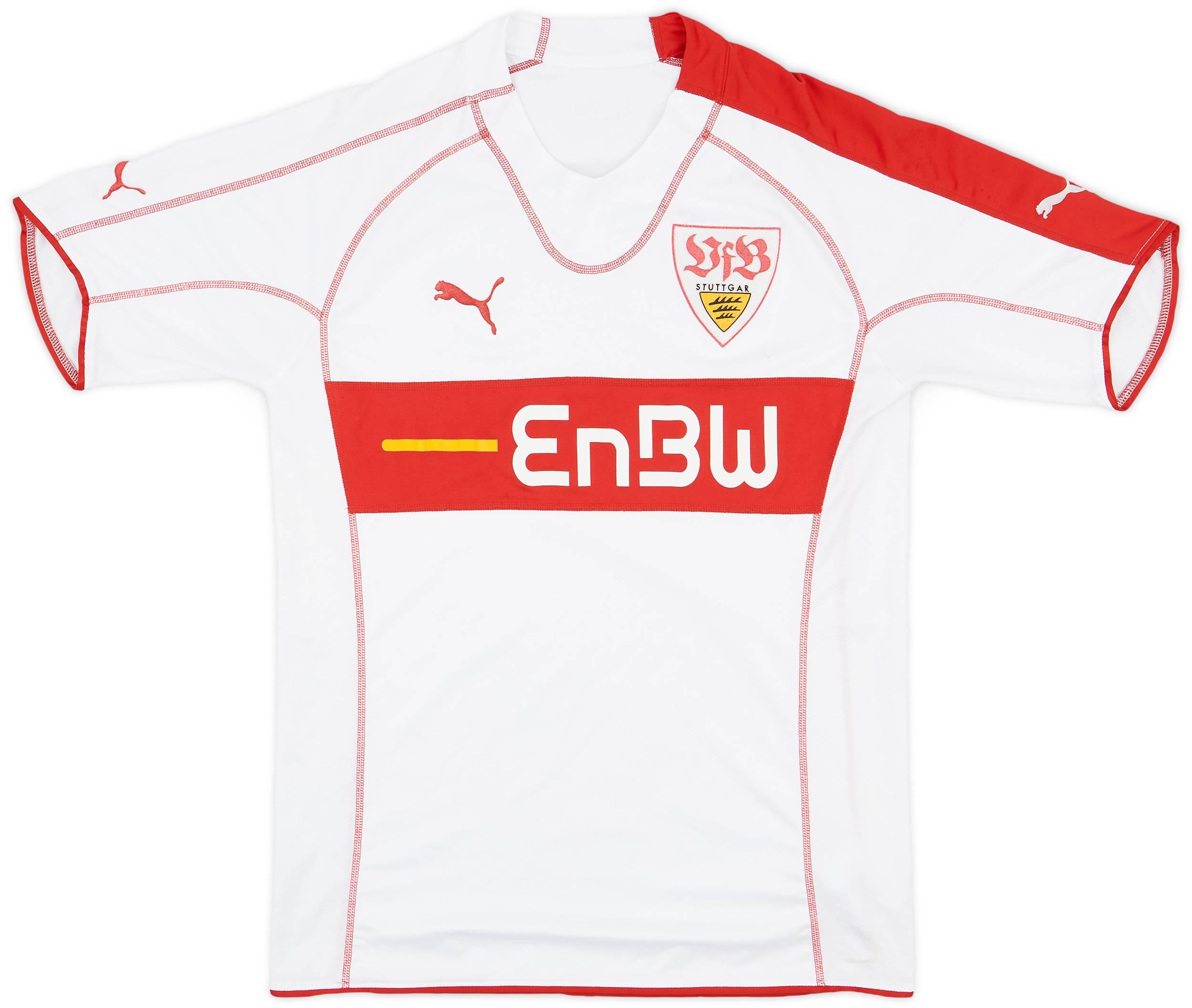 2005-06 Stuttgart Home Shirt - 5/10 - (M)
