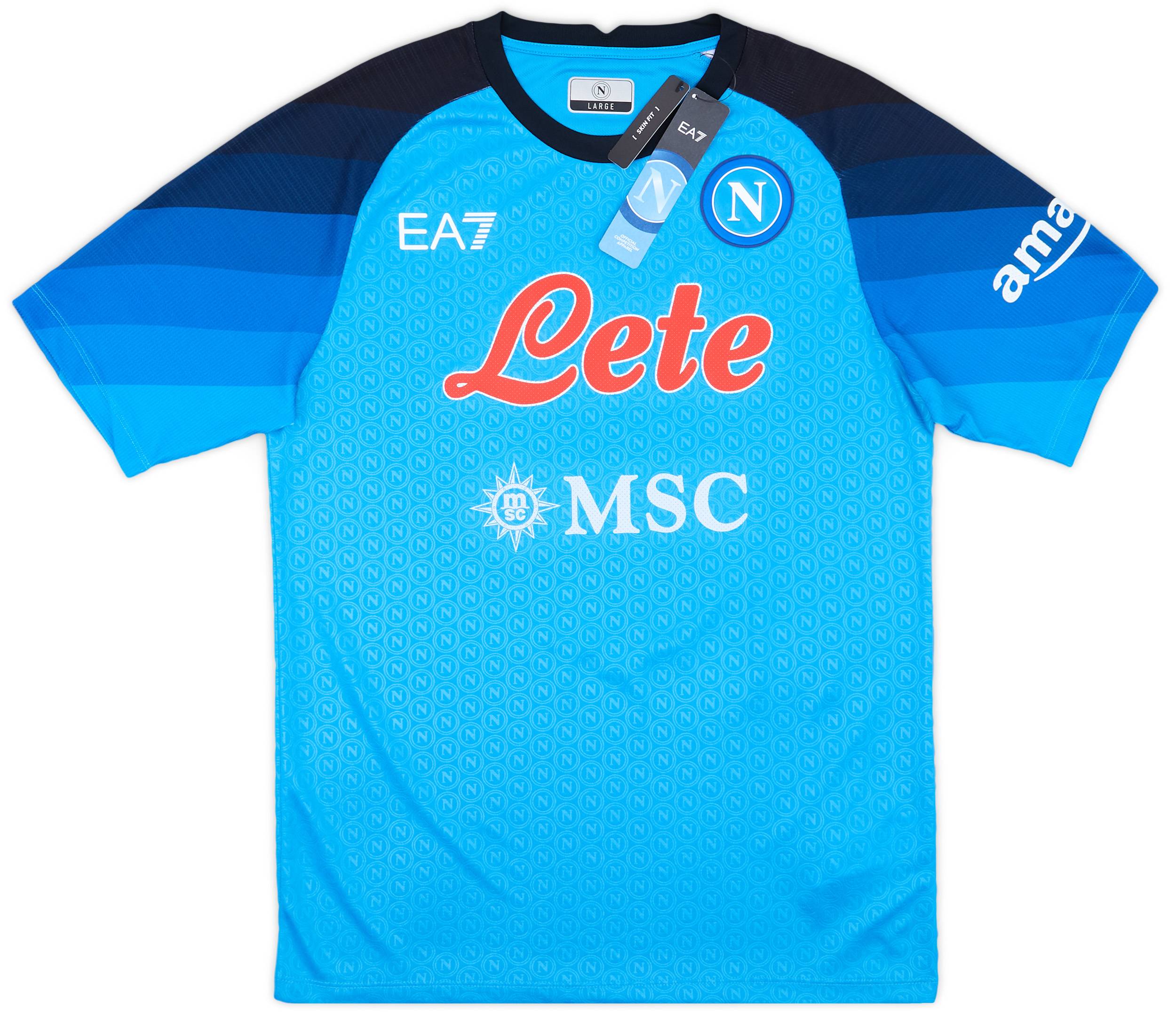 2022-23 Napoli Authentic Home Shirt Min Jae #3