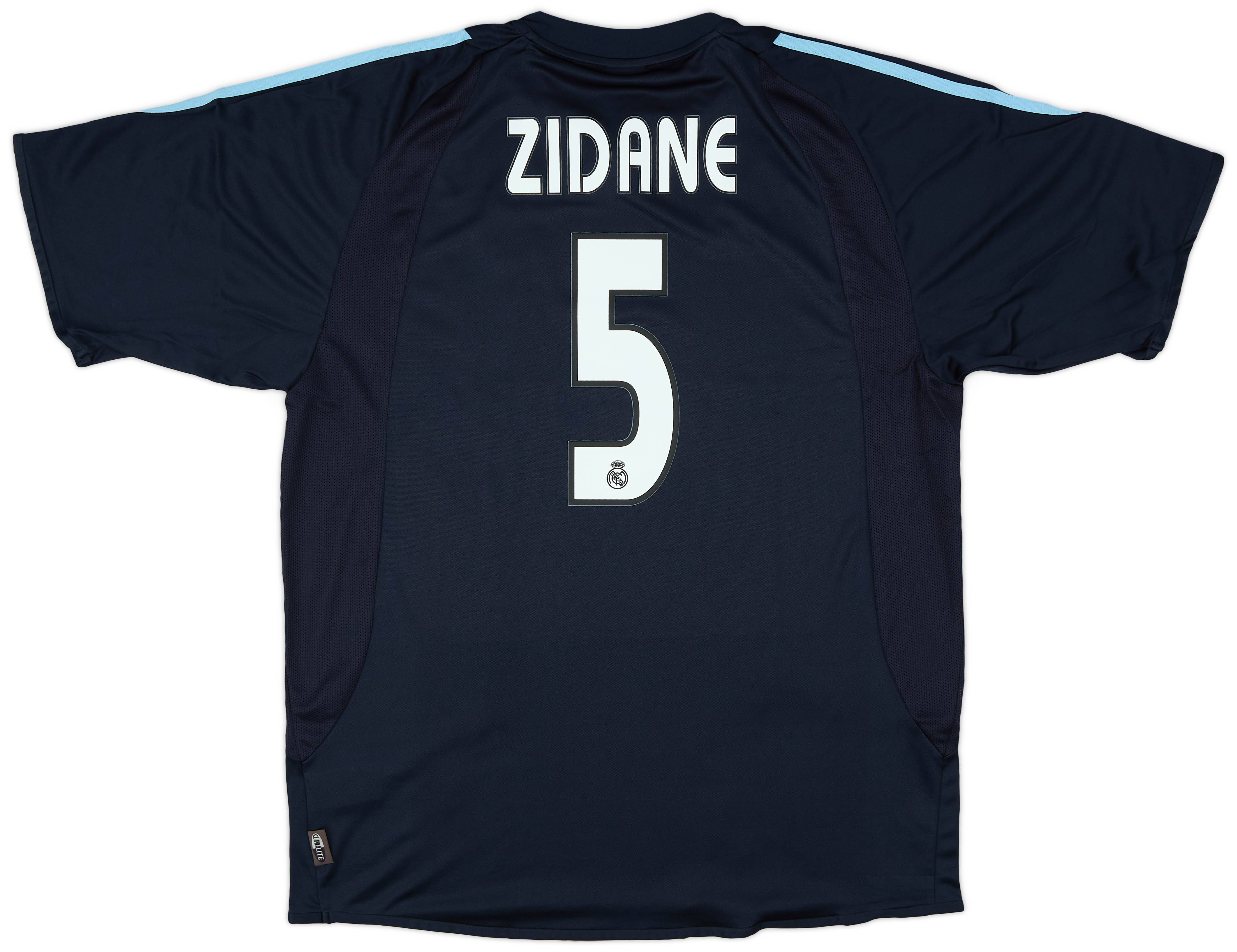 2003-04 Real Madrid Away Shirt Zidane #5 (L)