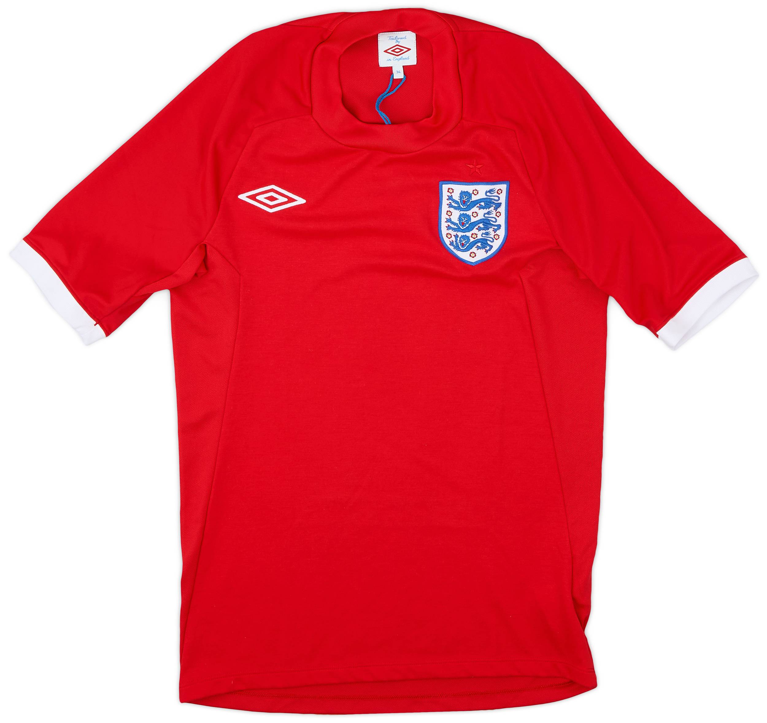 2010-11 England Away Shirt - 9/10 - (XS)