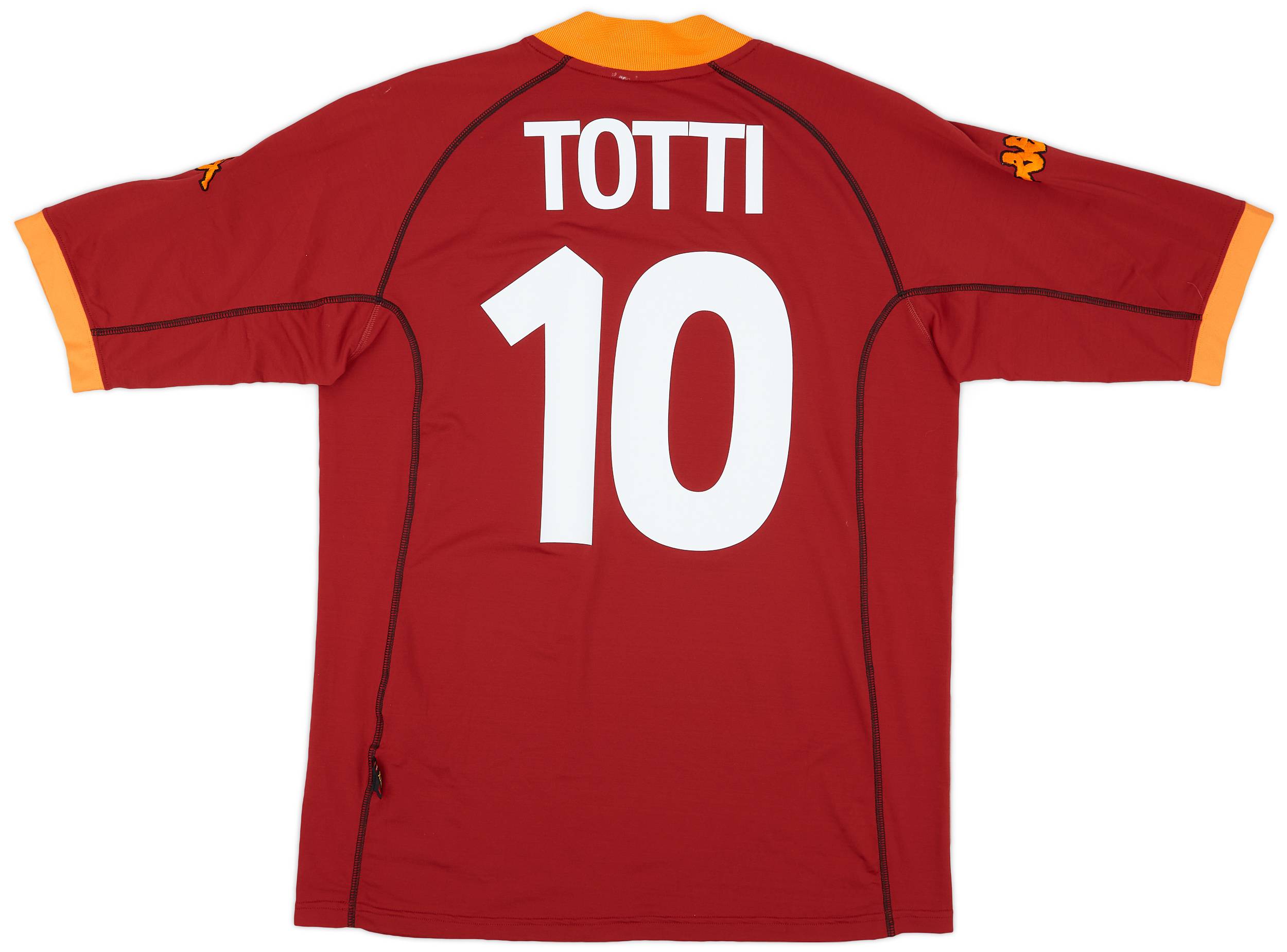 2001-02 Roma Home Shirt Totti #10 - 5/10 - (XXL)