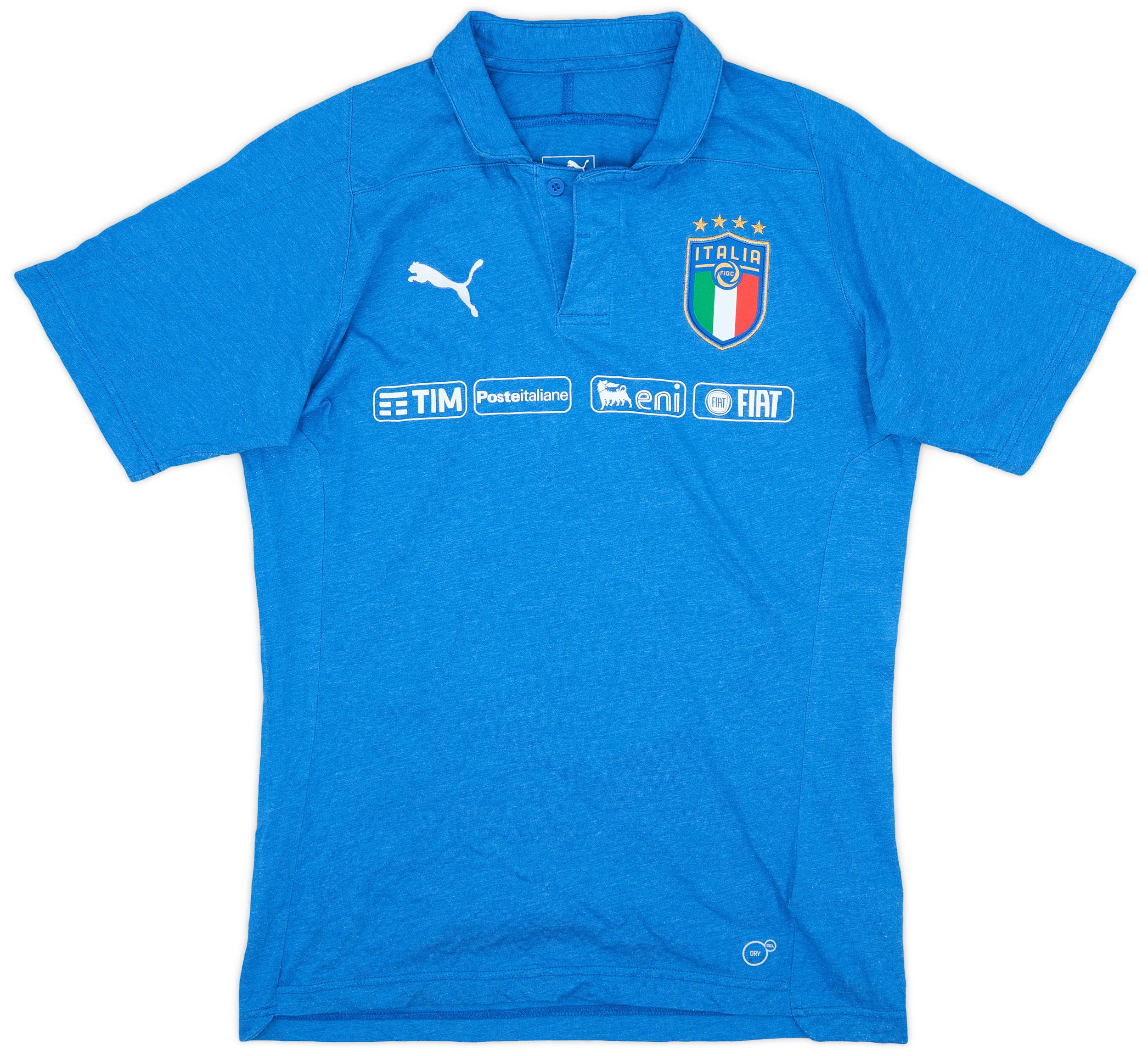 2017-18 Italy Puma Polo Shirt - 8/10 - (M.Boys)