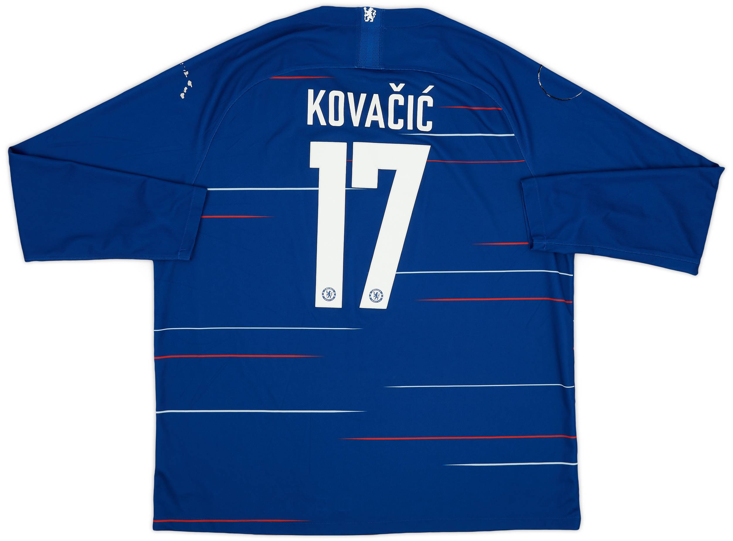 2018-19 Chelsea Home L/S Shirt Kovacic #17 - 7/10 - (XXL)
