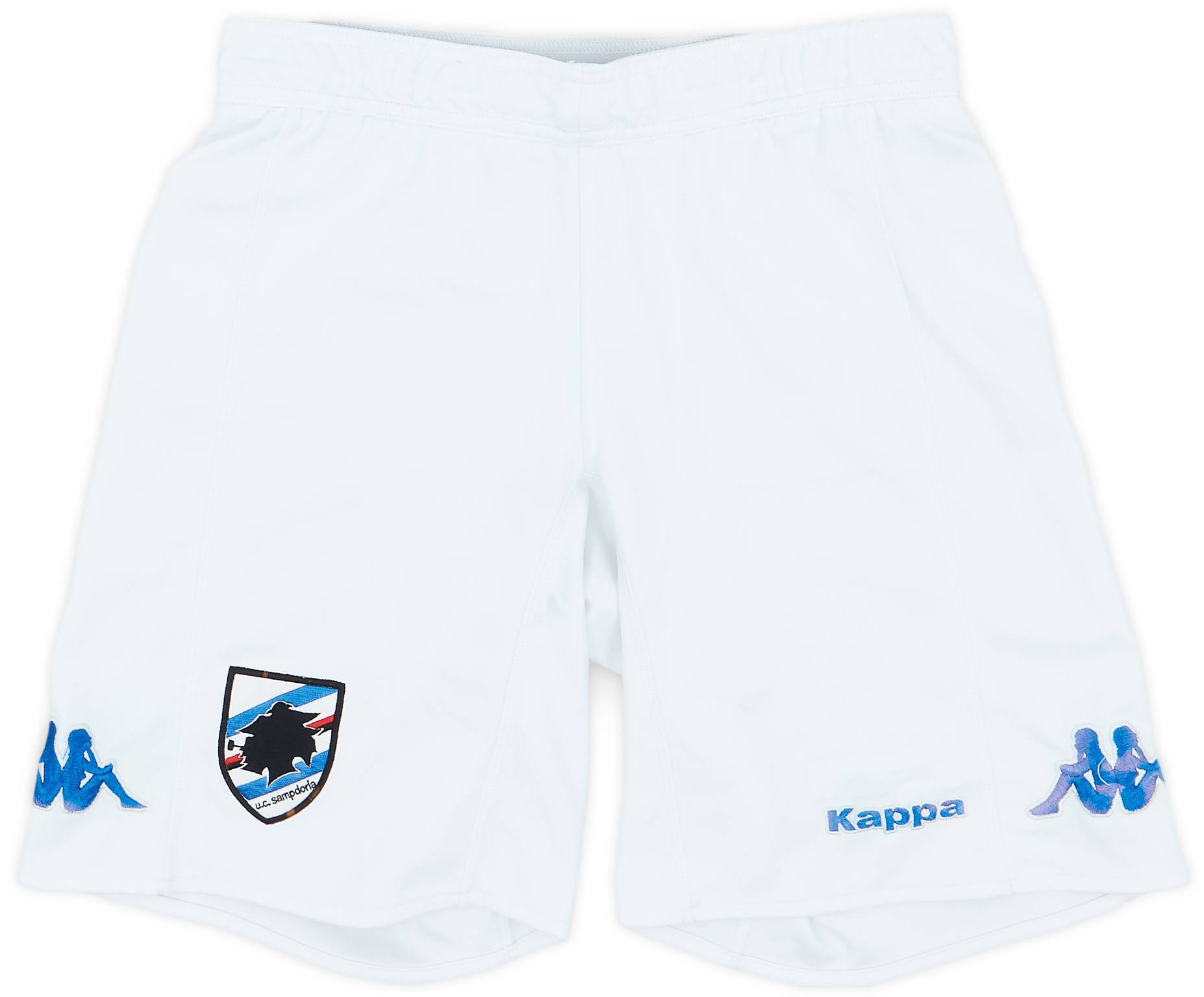 2010-11 Sampdoria Home Shorts - 7/10 - (S)