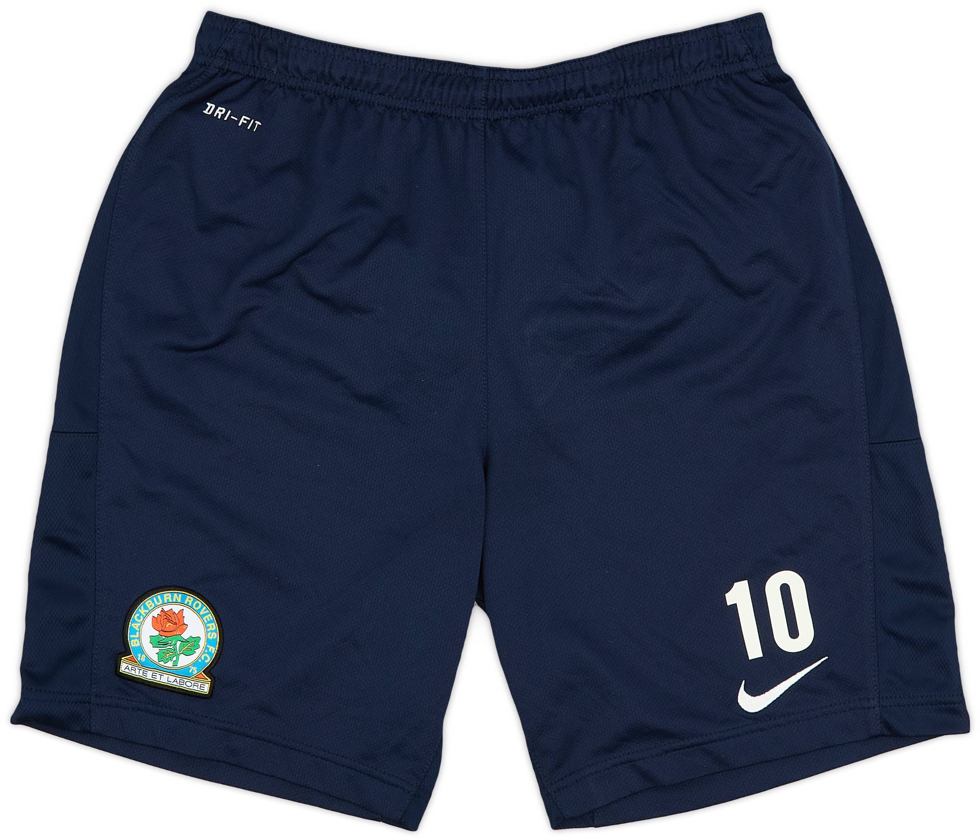 2013-14 Blackburn Rovers Training Shorts #10 - 9/10 - (L)