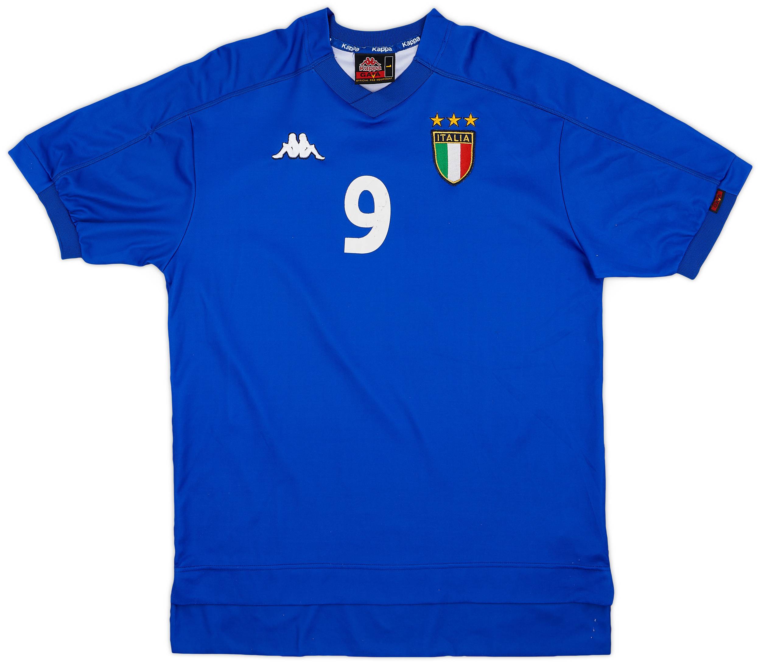 1999-00 Italy Home Shirt #9 - 3/10 - (L)