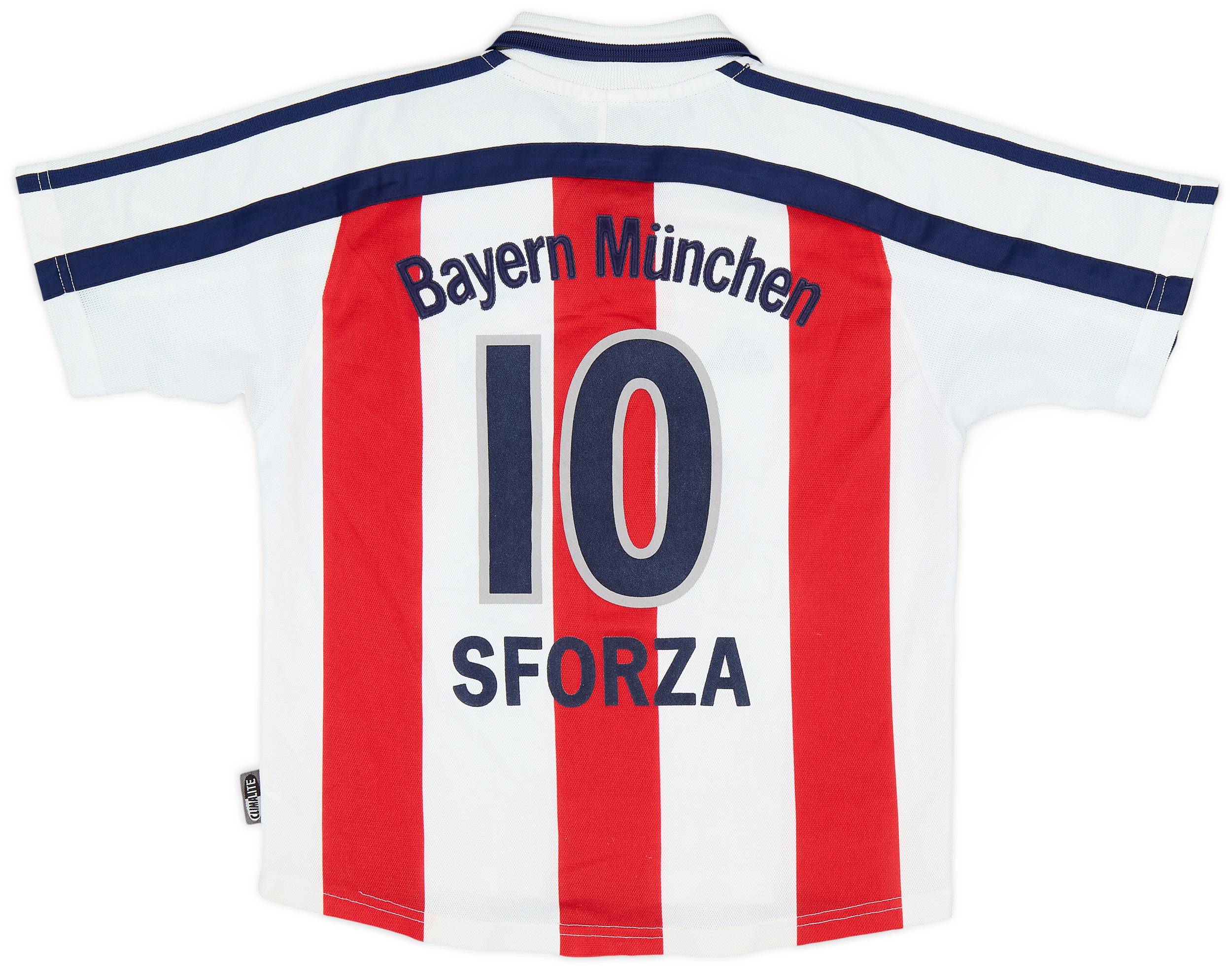 2000-01 Bayern Munich Away Shirt Sforza #10 - 8/10 - (S.Boys)