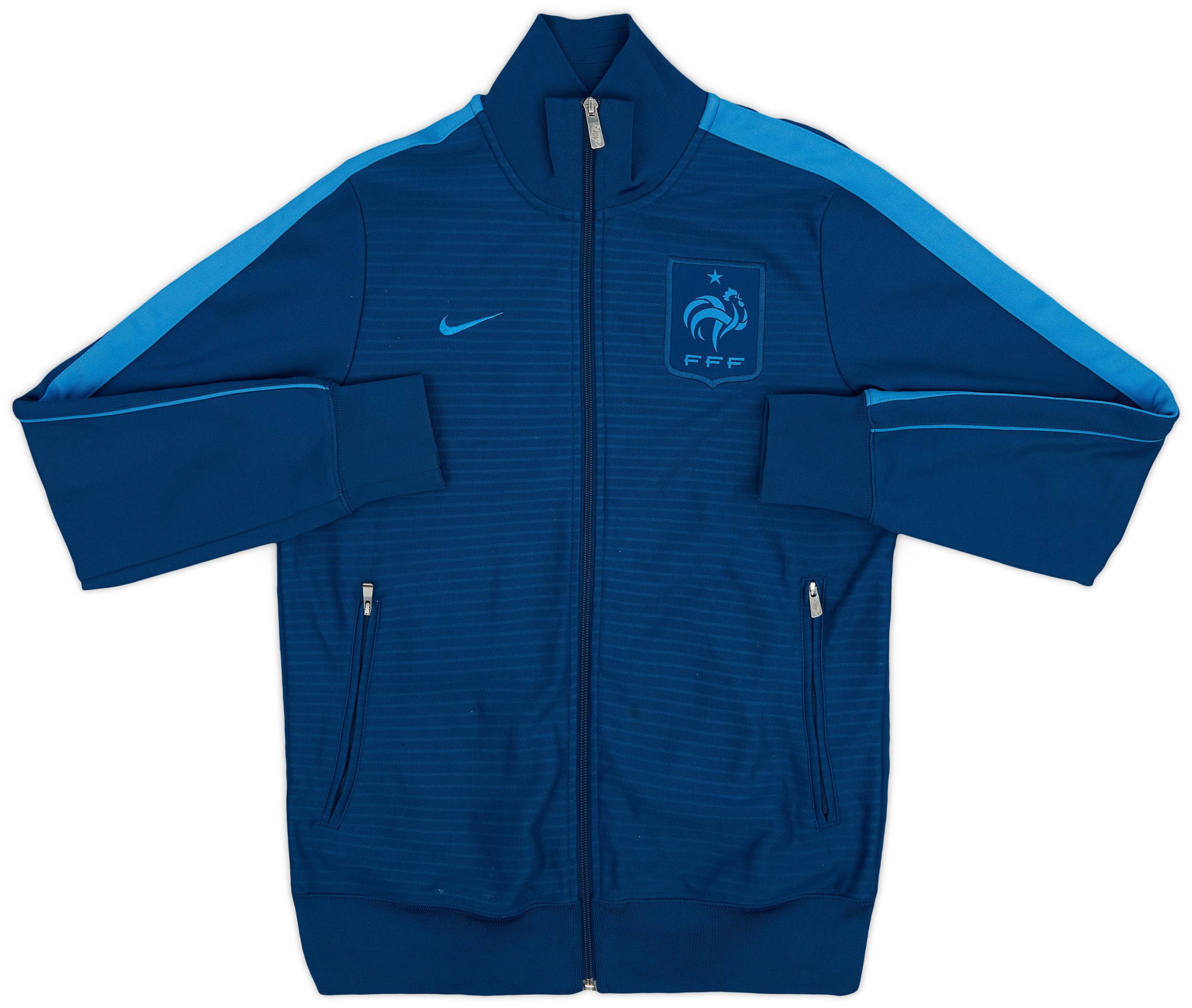 2012-13 France Nike N98 Track Jacket - 9/10 - (M)