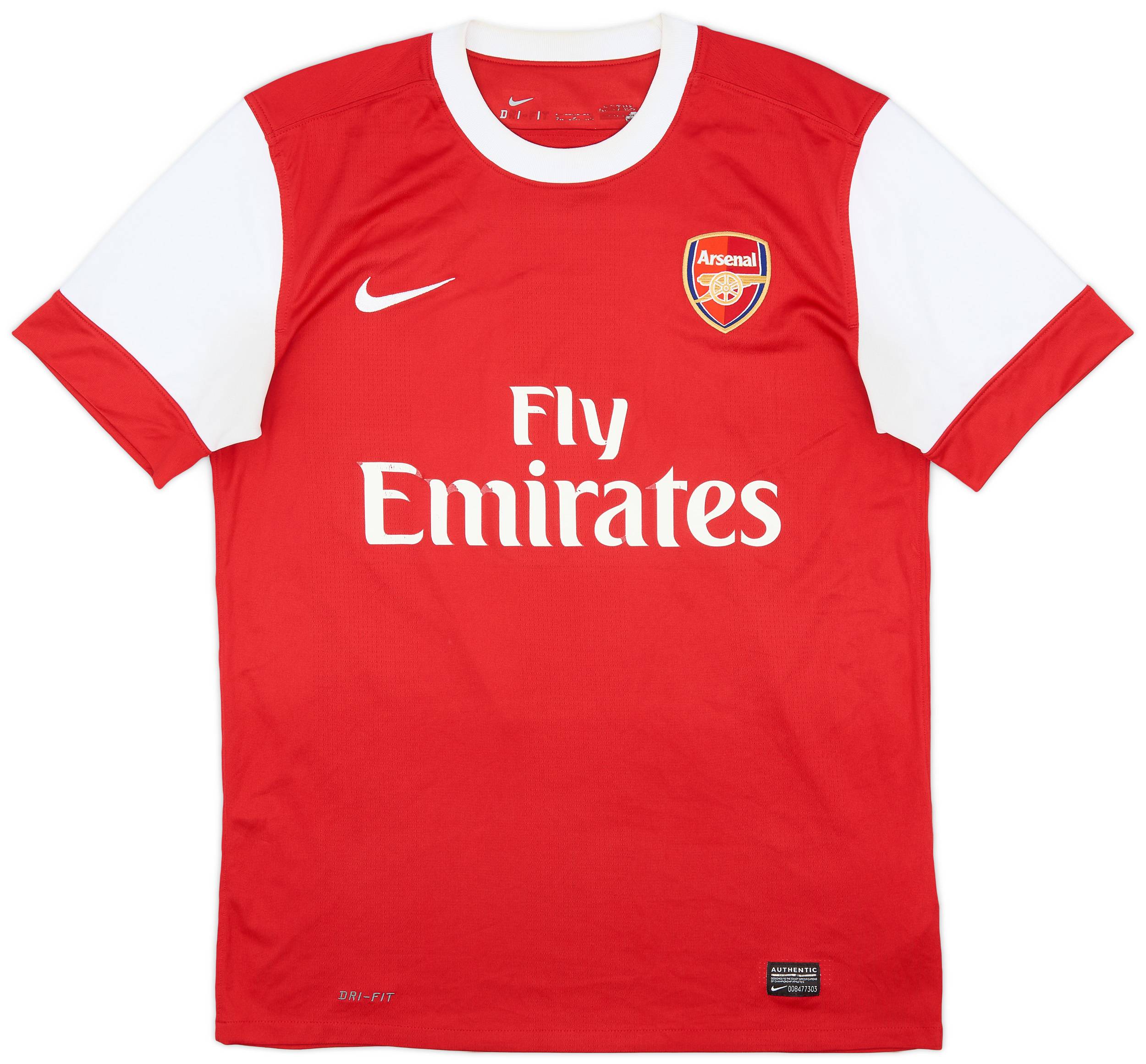 2010-11 Arsenal Home Shirt Fabregas #4 - 6/10 - (M)
