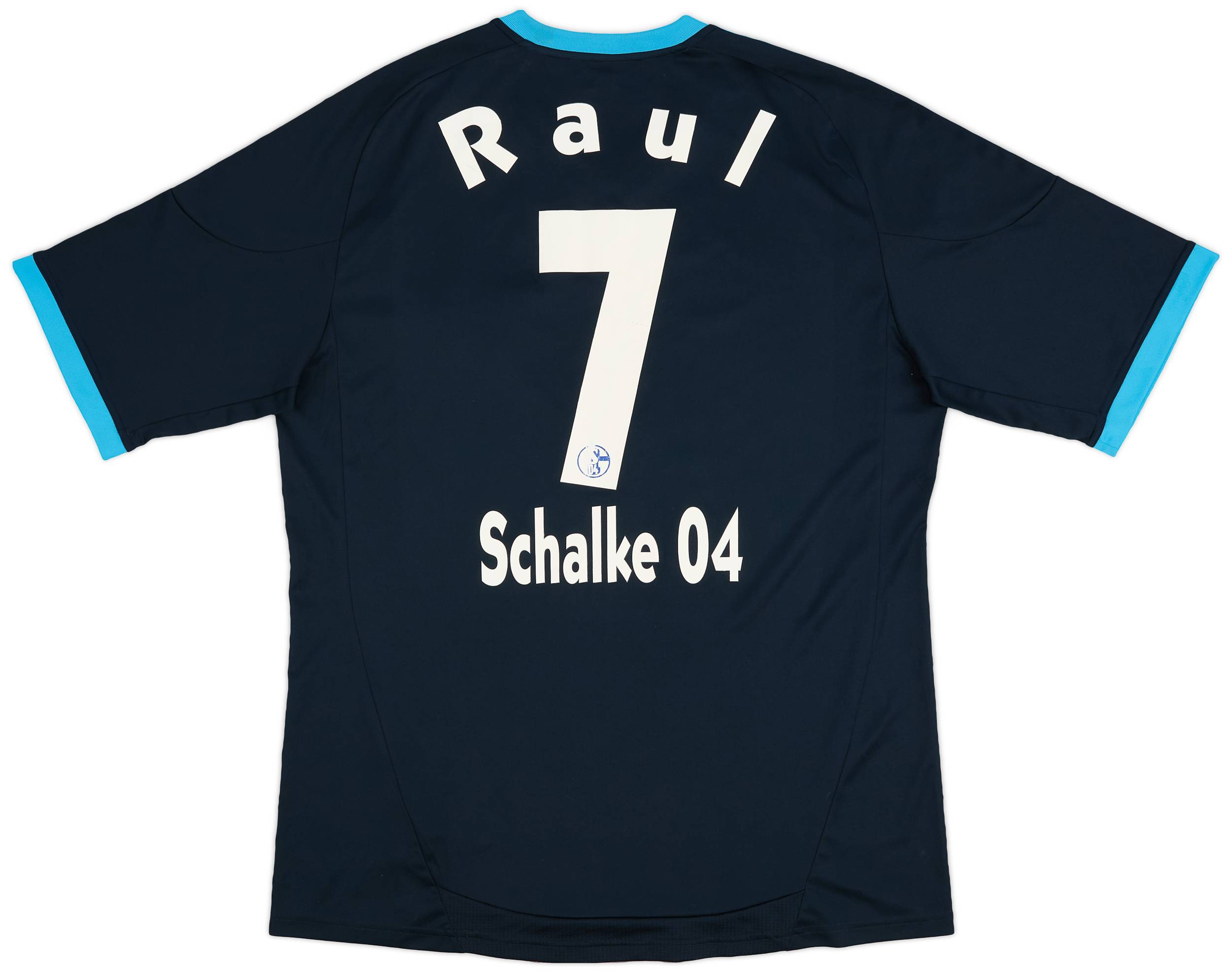 2010-12 Schalke Away Shirt Raul #7 - 7/10 - (XL)