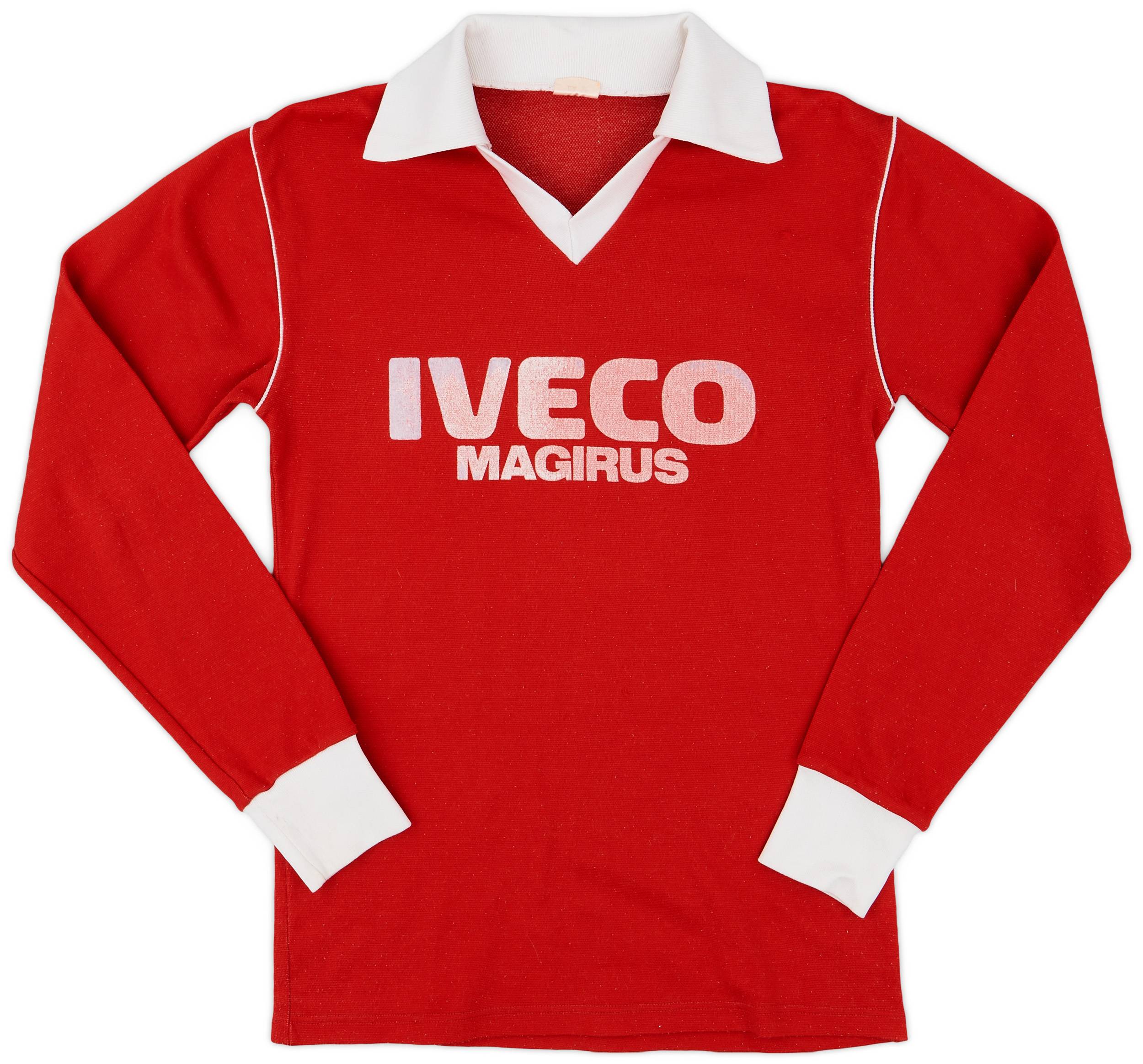 1980s Bayern Munich Template L/S Shirt - 7/10 - (L)