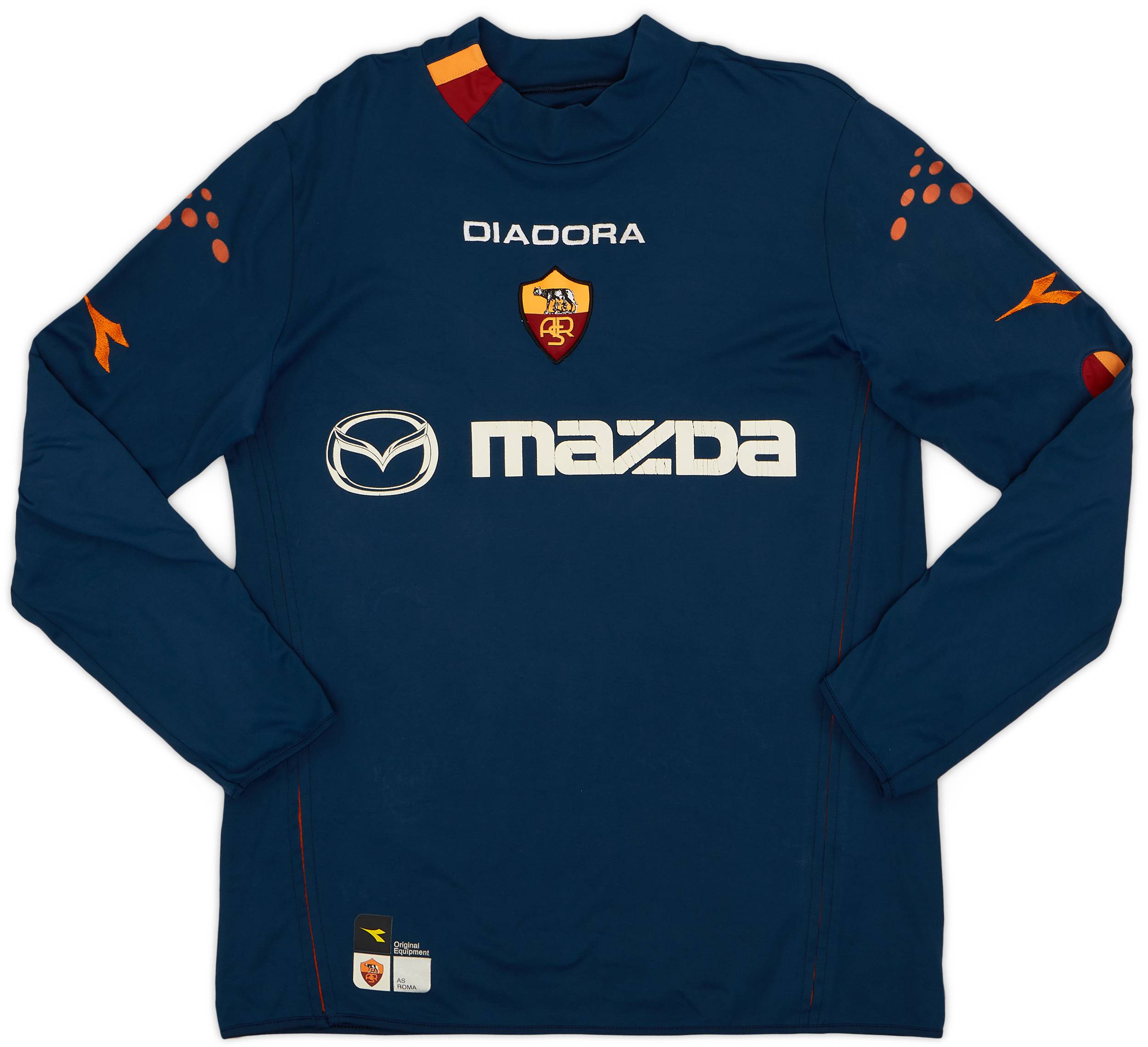 DIADORA サッカーシャツ BERTOTTO 4 XL ウディネーゼ 実使用 DIADORA サッカーシャツ BERTOTTO 4 XL ウディネーゼ 実使用 2006-07