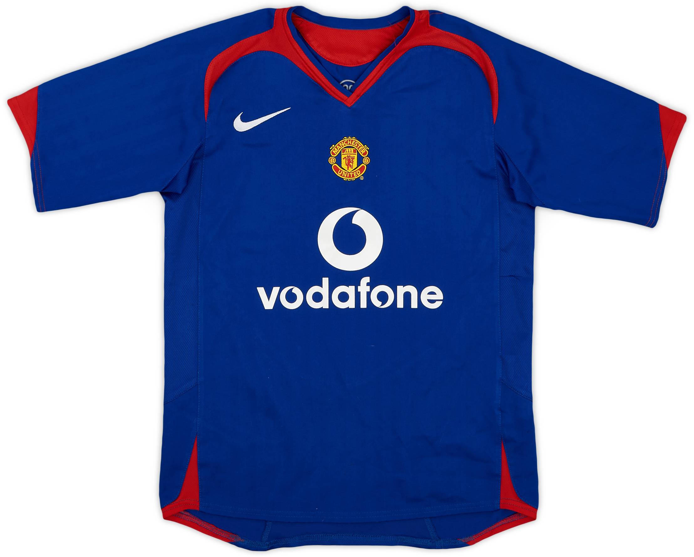 2005-06 Manchester United Away Shirt - 9/10 - (M.Boys)