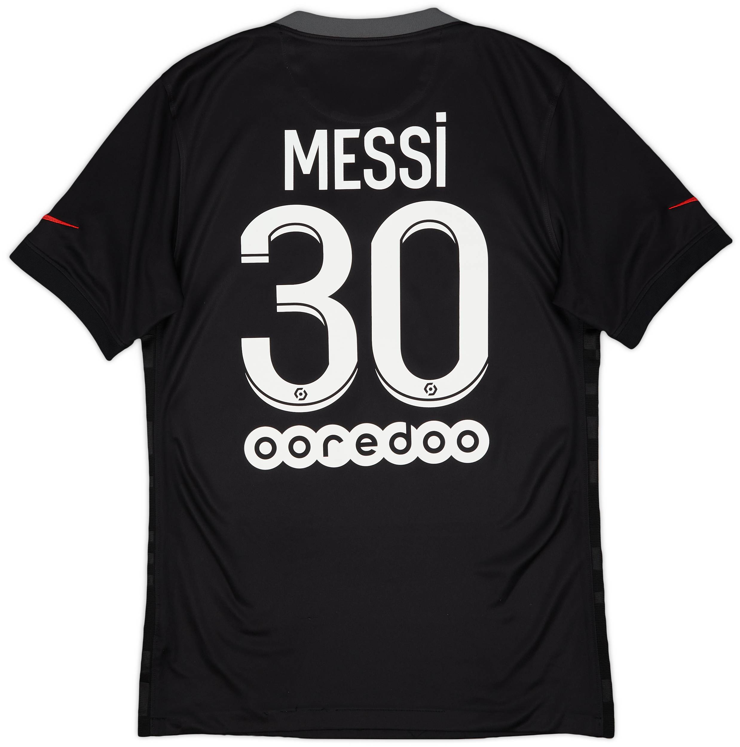 2021-22 Paris Saint-Germain Third Shirt Messi #30 - 7/10 - (S)