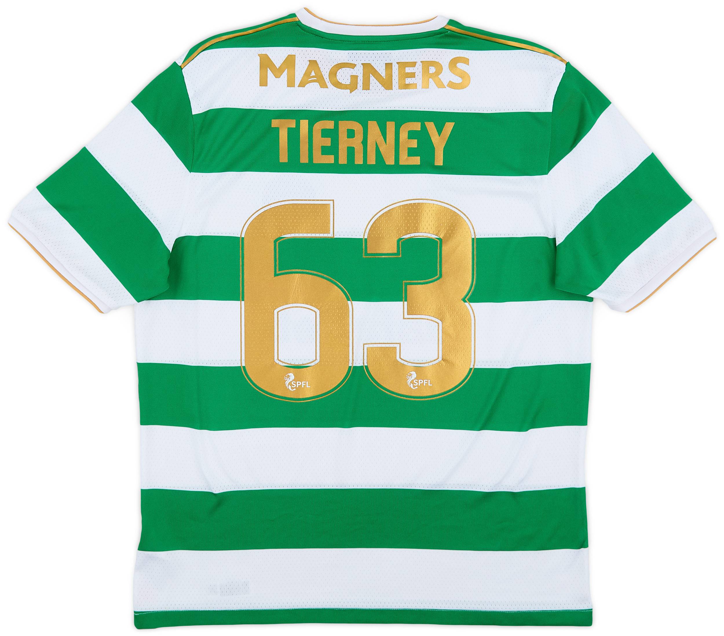 2017 18 Celtic Lisbon Lions 50th Anniversary Home Shirt Tierney 63 8 10 M