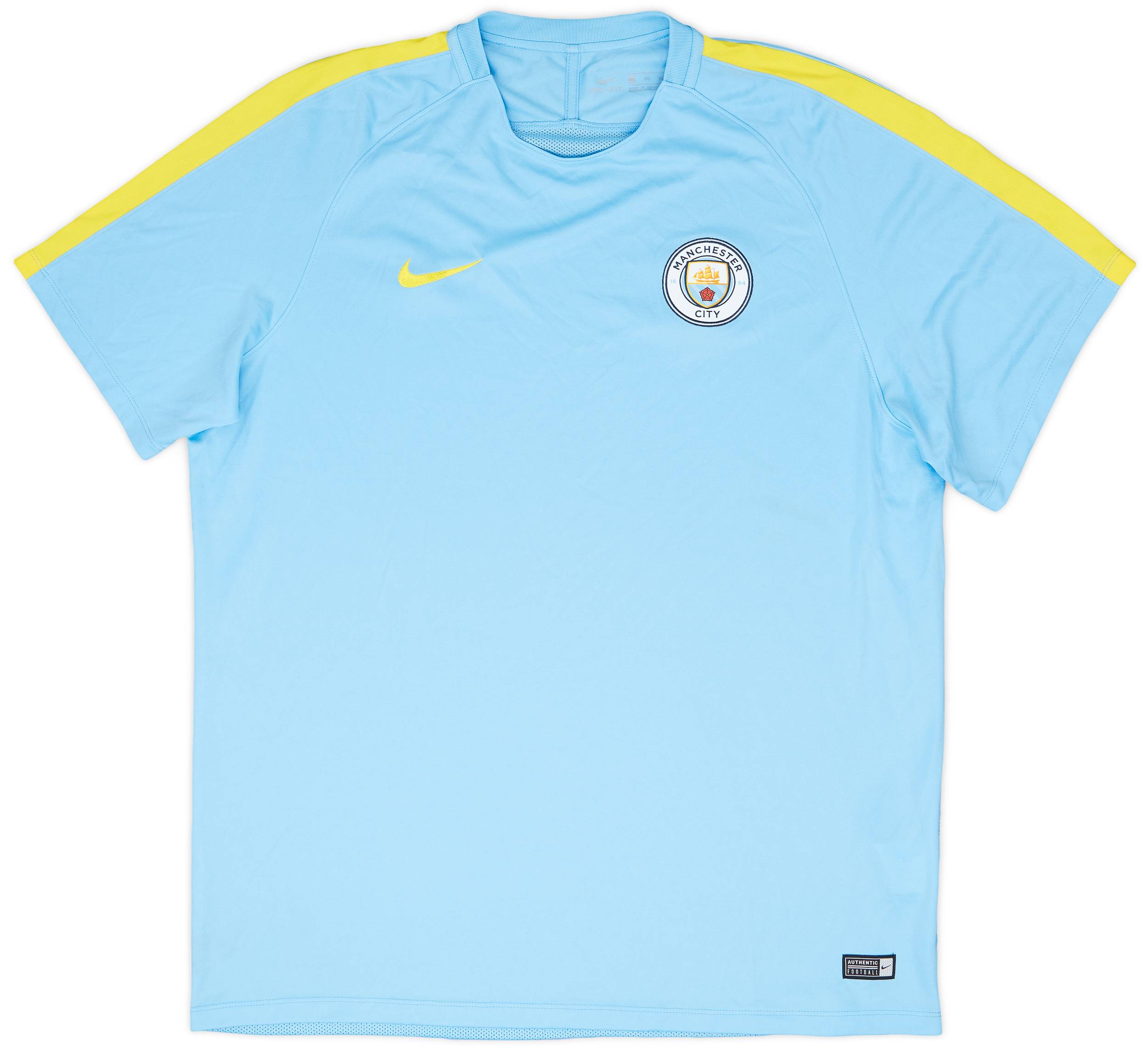 2016-17 Manchester City Nike Training Shirt - 8/10 - (XXL)