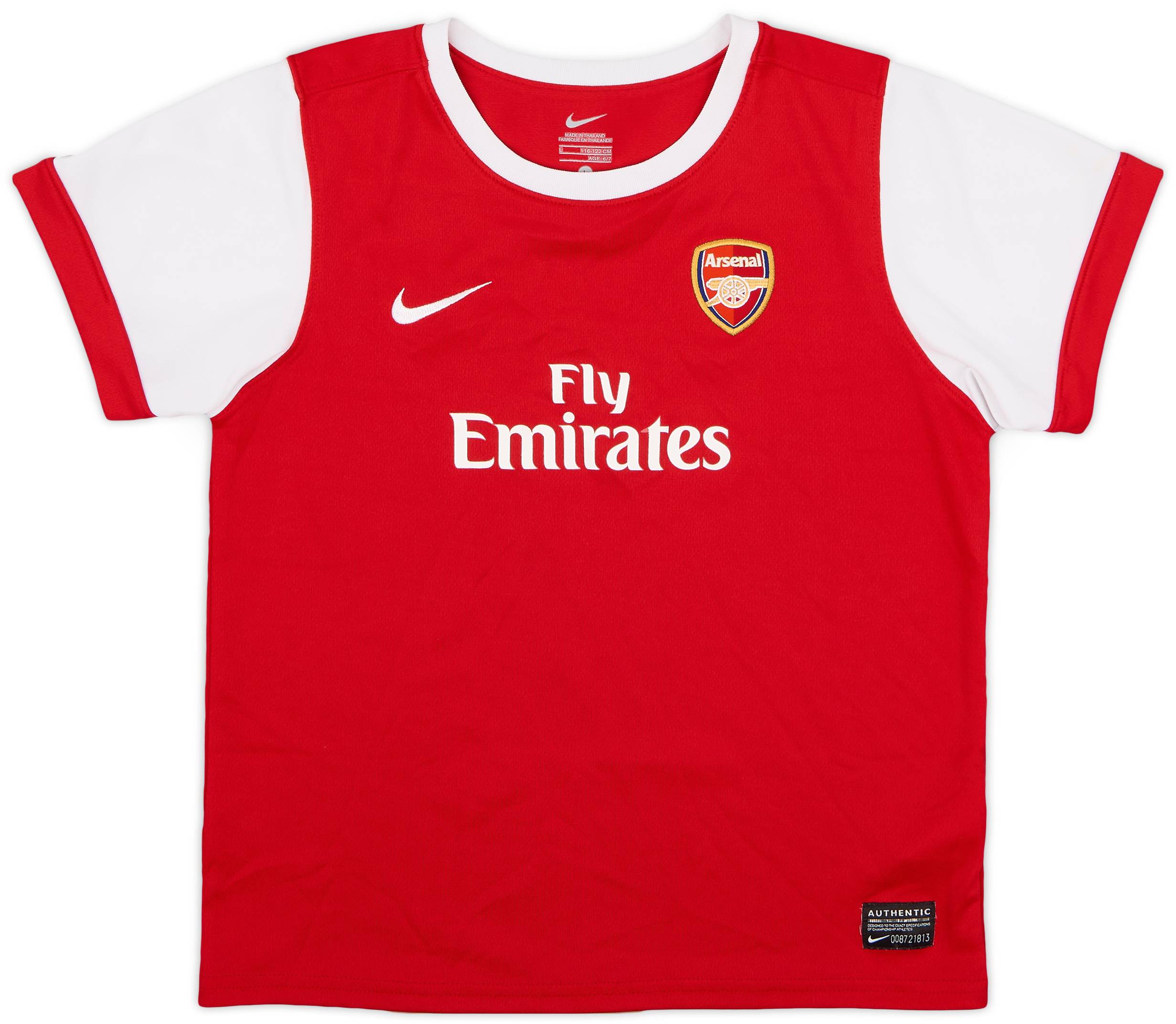 2010-11 Arsenal Home Shirt - 8/10 - (6-7 Years)